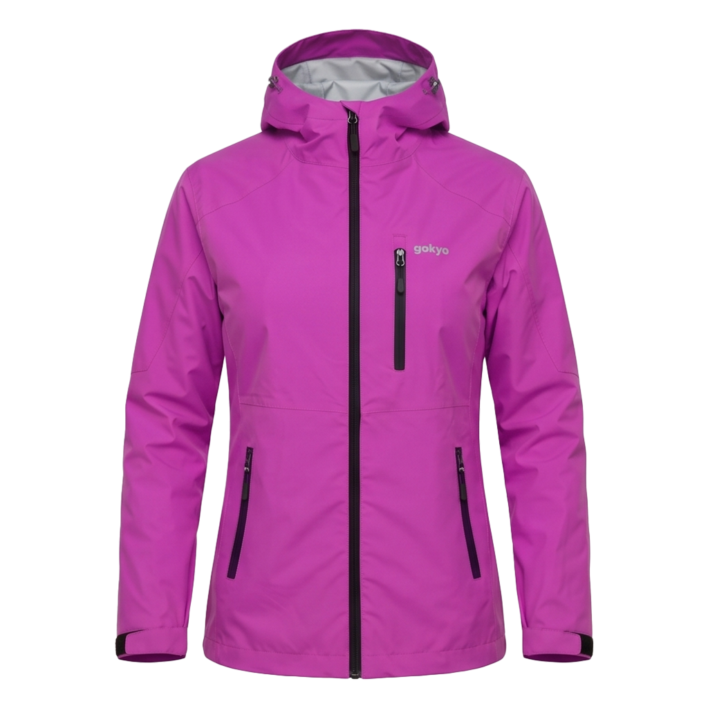 Buy Gokyo K2 - 3 Membrane Breathable Water Resistant Womens Windstopper Jacket Purple | Jackets at Gokyo Outdoor Clothing & Gear