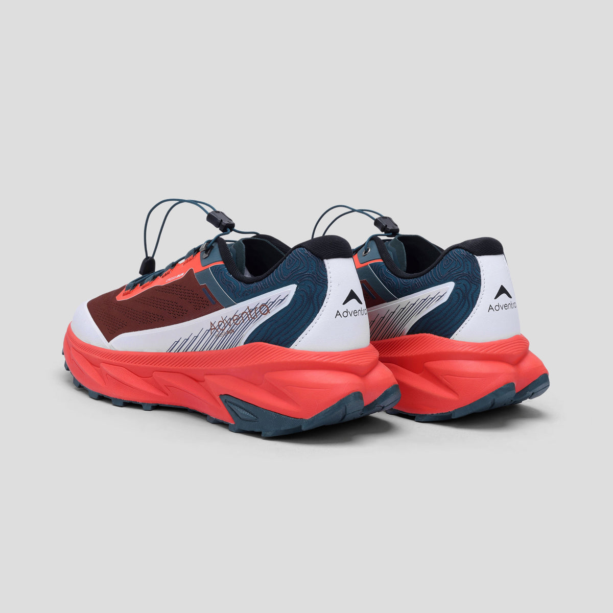 Adventra TR2012 - Outdoor Hiking & Trail Running Shoes in orange-red - image 3