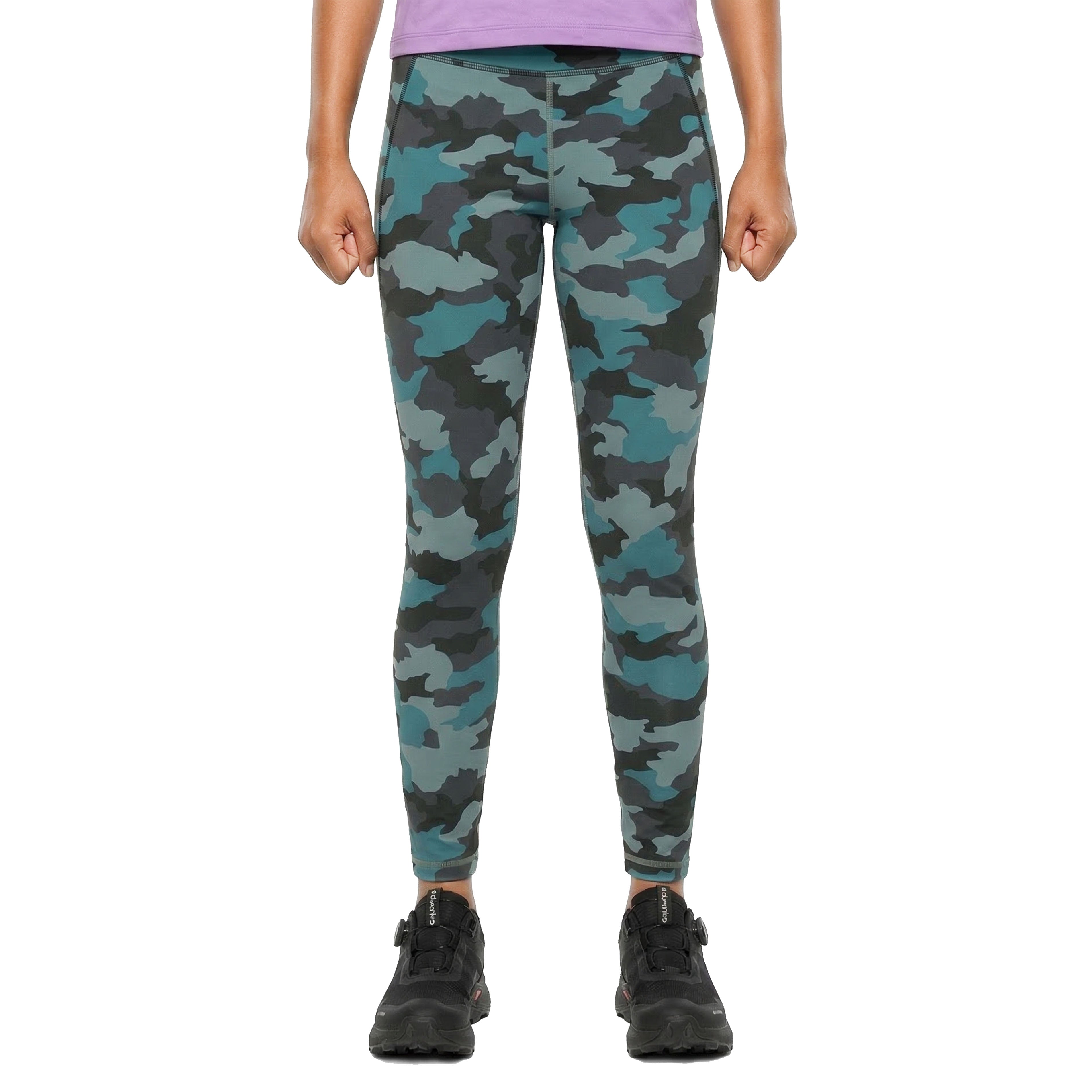 Buy Gokyo Rishikesh Peak to Pilates Leggings Blue | Trekking & Hiking Pants at Gokyo Outdoor Clothing & Gear