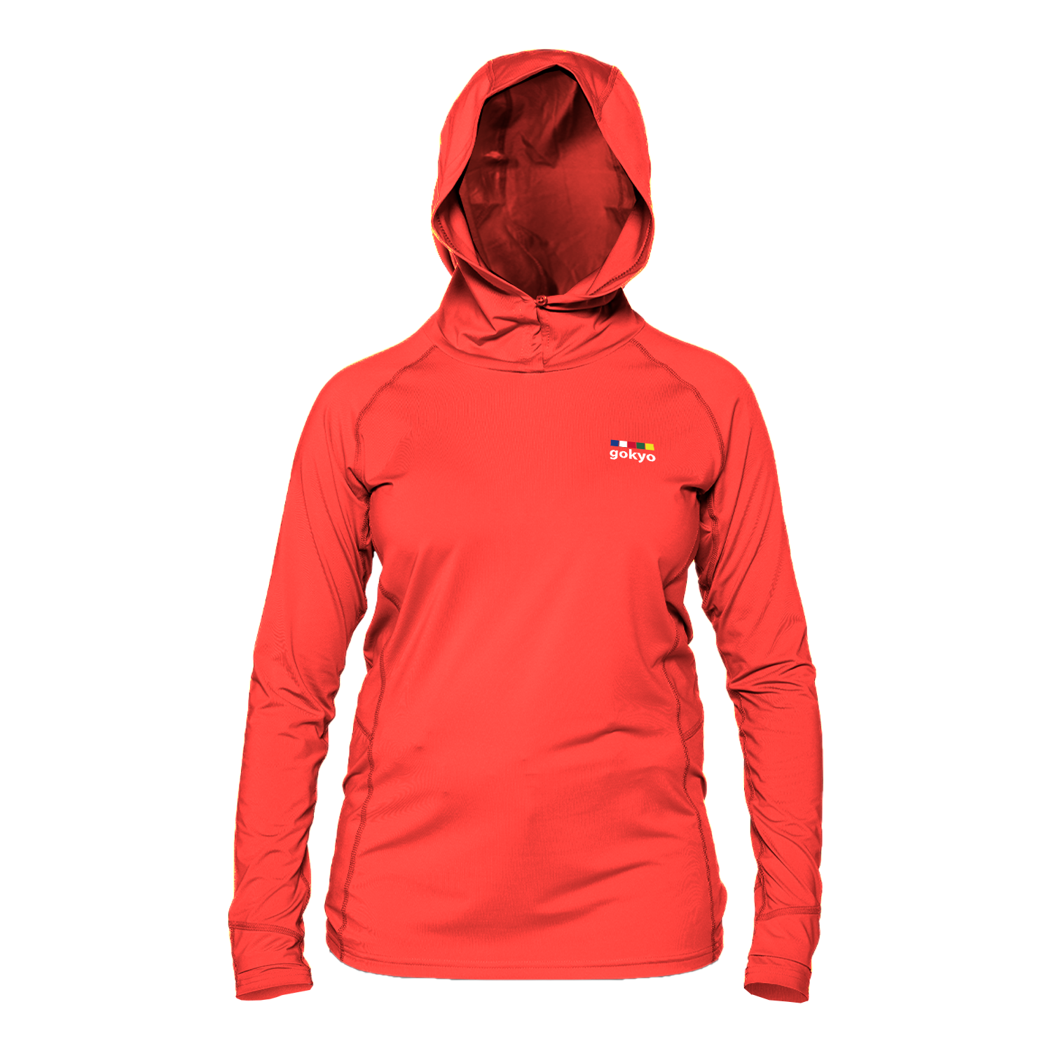 Buy Gokyo Yosemite Sunshirt Hoodie - Women Red | Trekking & Hiking T-shirts at Gokyo Outdoor Clothing & Gear