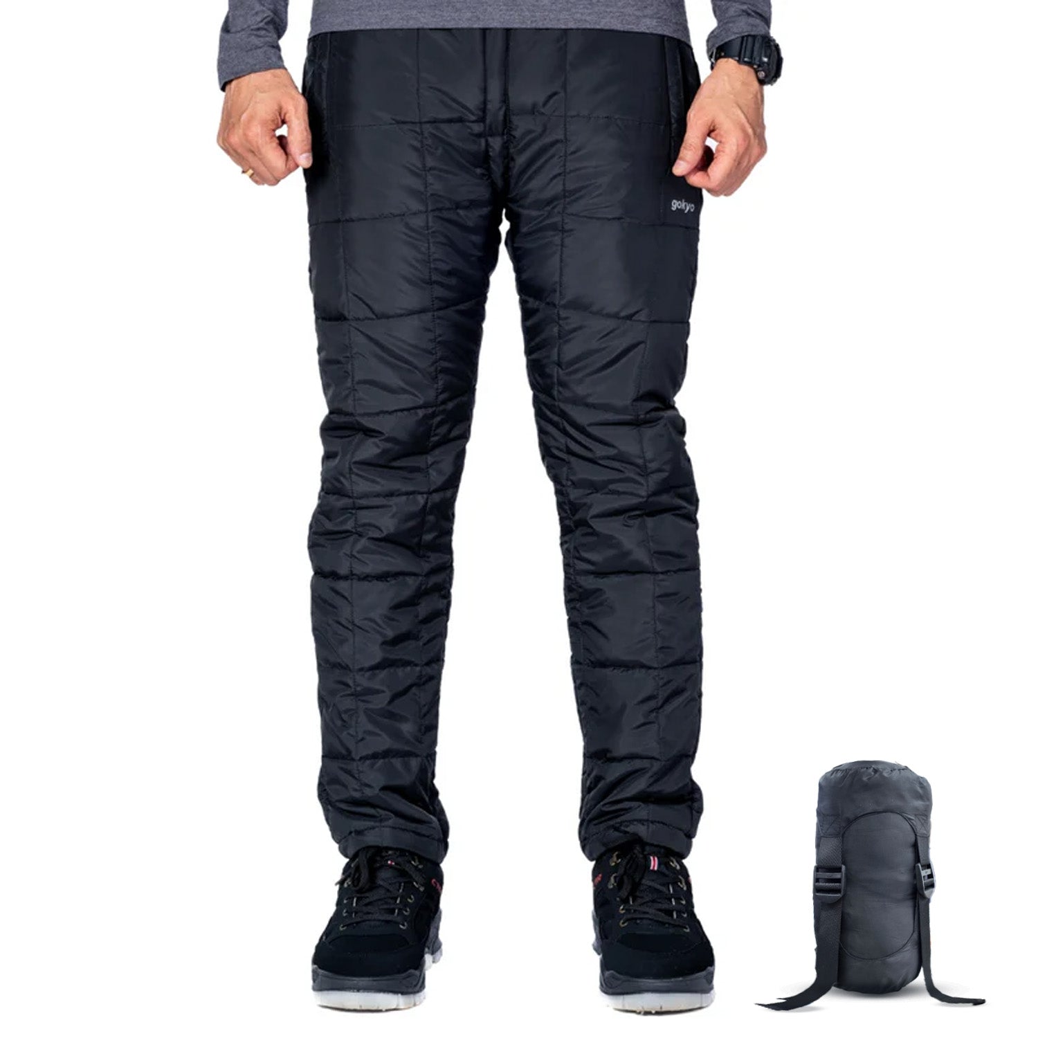 Buy Gokyo Annapurna Insulated Pants Black | Mens Trekking & Hiking Pants at Gokyo Outdoor Clothing & Gear