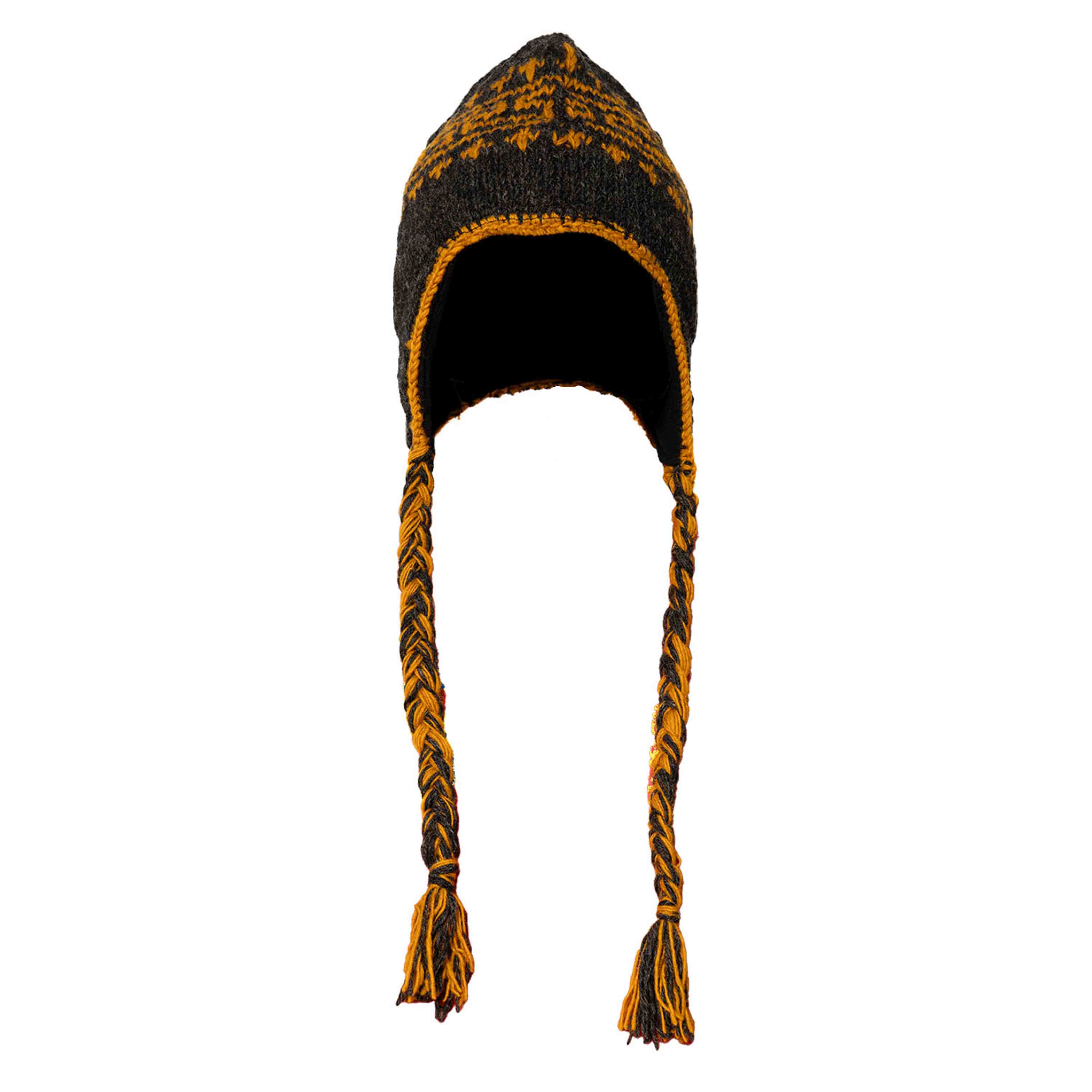 Annapurna Wool Fleece Beanie - ear flap