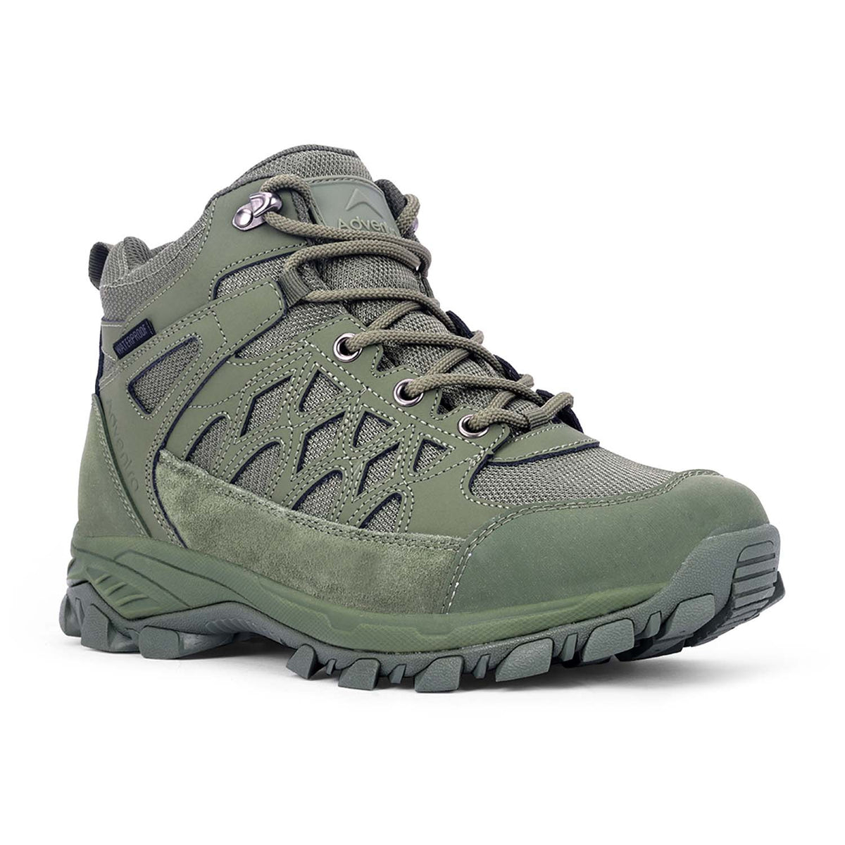 Adventra WH1107 - Waterproof Outdoor & Trekking Shoes in green - image 1