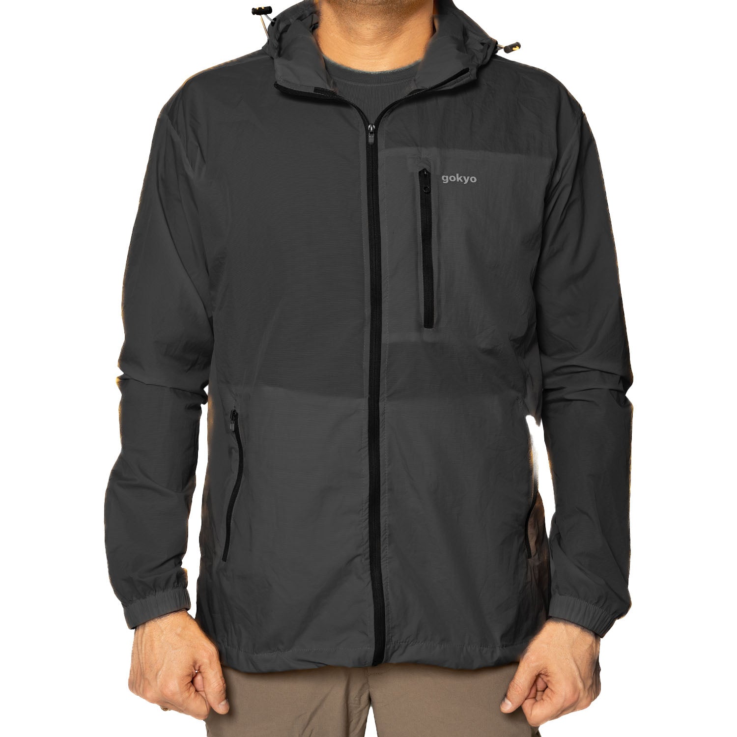 Buy Gokyo Pangong Windcheater Grey | Jackets at Gokyo Outdoor Clothing & Gear