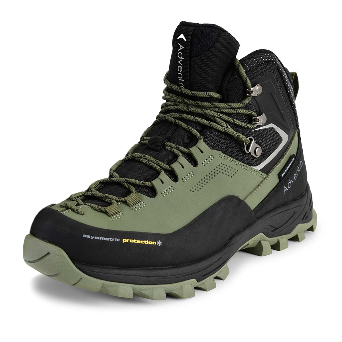 Adventra WH1106 - Waterproof High Altitude Trekking Shoes in green - image 2