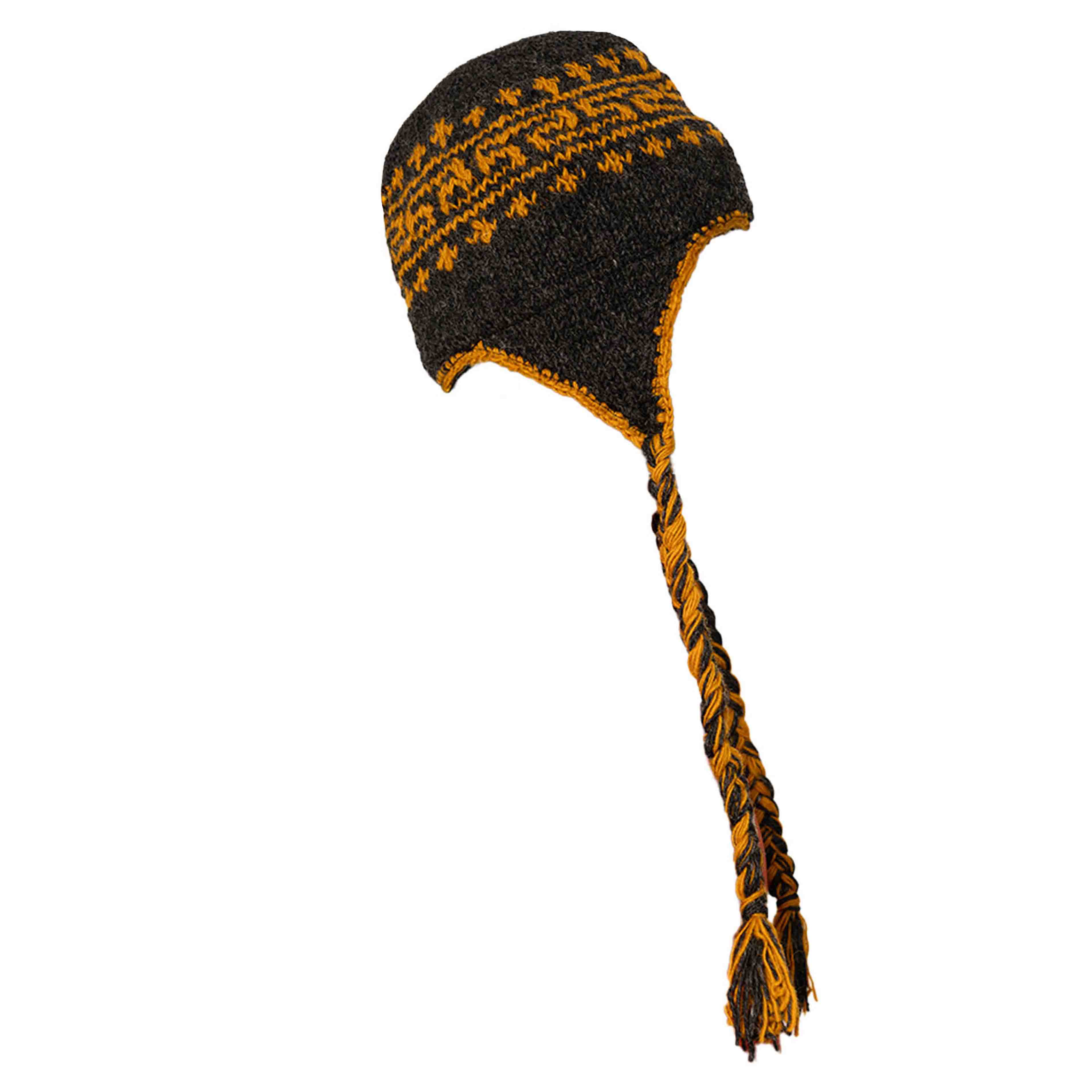 Annapurna Wool Fleece Beanie - ear flap