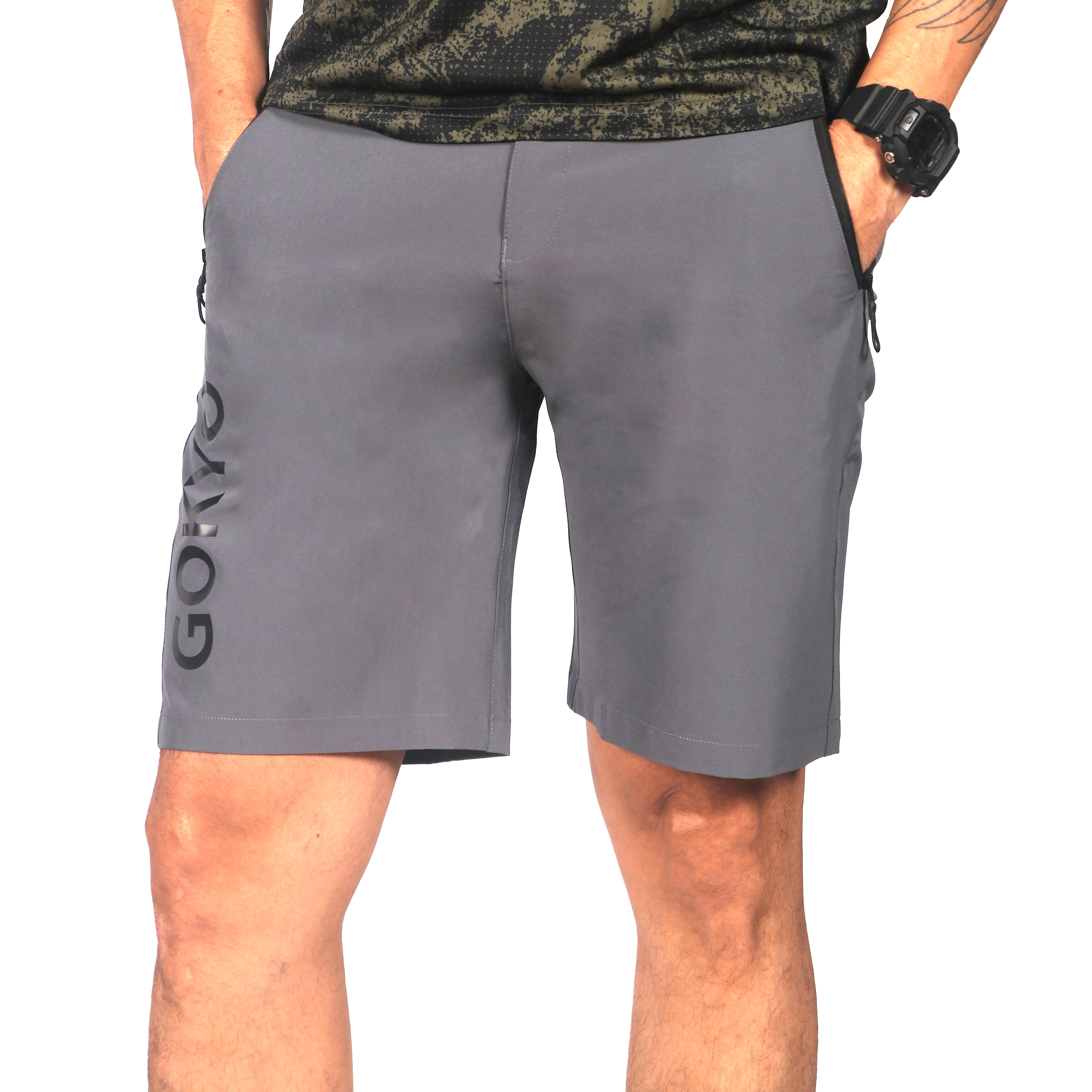 Buy Gokyo Kalimpong Hiking & Outdoor Shorts Steel Grey | Mens Trekking & Hiking Pants at Gokyo Outdoor Clothing & Gear