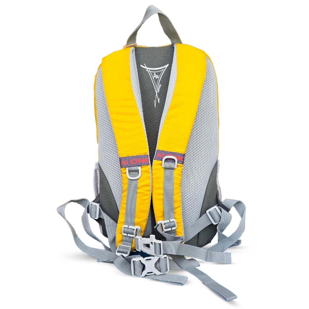 Ai One 22 L Nylon Trekking Backpack KA-2366 in yellow - image 4
