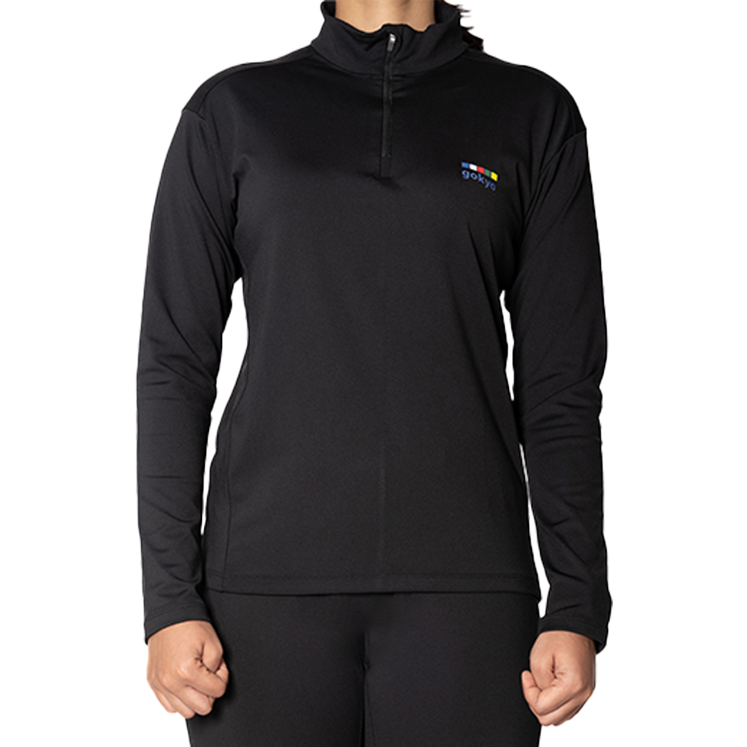 Buy Gokyo K2 Base Layer Thermals Top - Women Black | Base Layer Thermals at Gokyo Outdoor Clothing & Gear