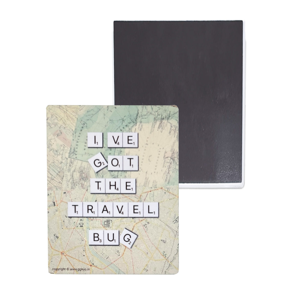 Buy Gokyo I’ve Got the Travel Bug - Magnet 8.6 cm x 6.6 cm | Souvenirs at Gokyo Outdoor Clothing & Gear