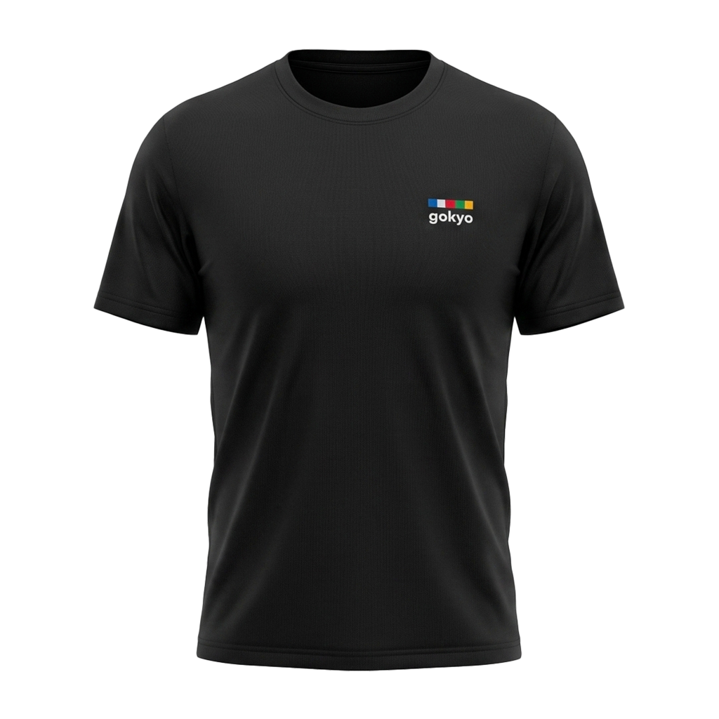 Buy Gokyo Aero Flex Stretch Activewear T-Shirt Black | Trekking & Hiking T-shirts at Gokyo Outdoor Clothing & Gear