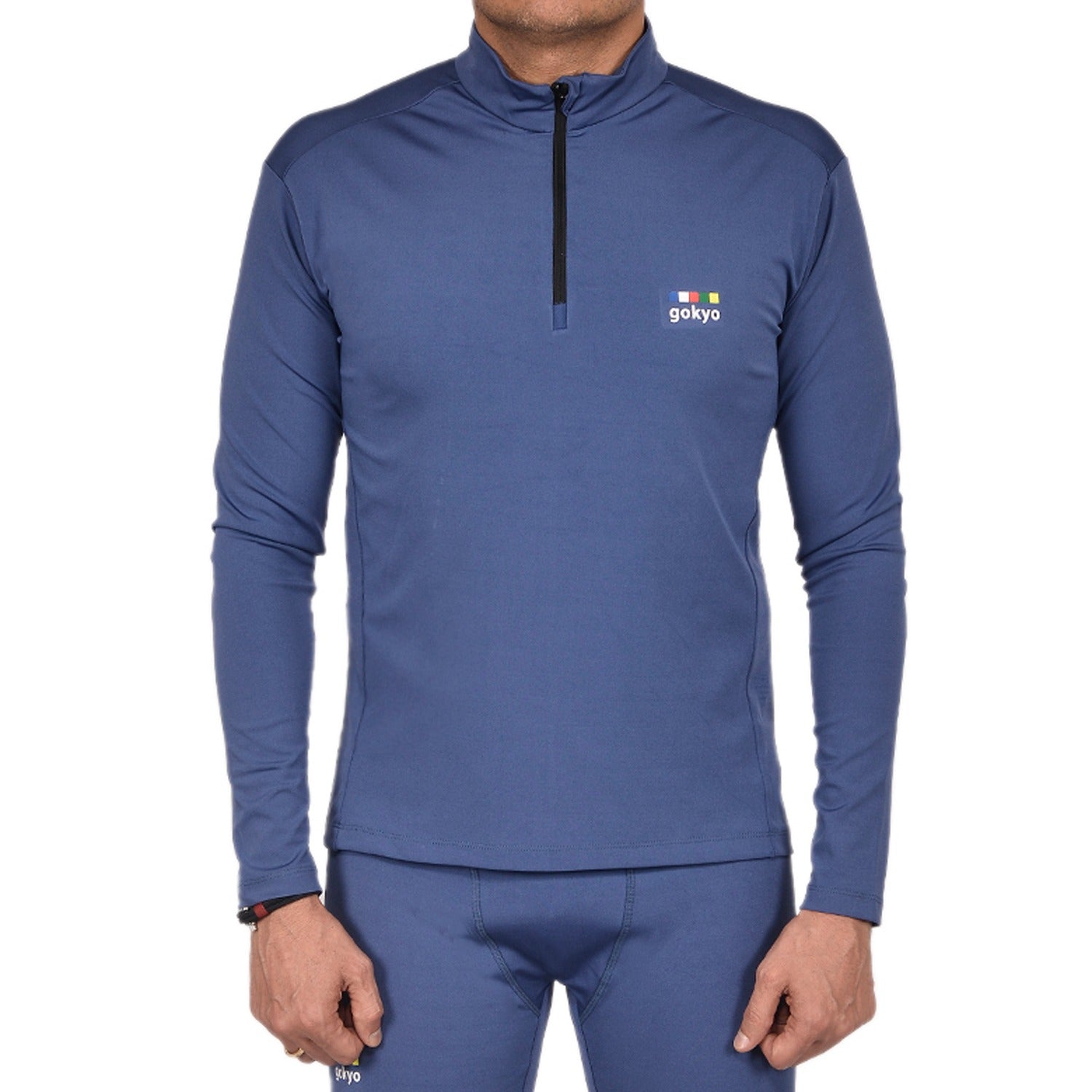 Buy Gokyo K2 Base Layer Thermals Top Blue | Base Layer Thermals at Gokyo Outdoor Clothing & Gear