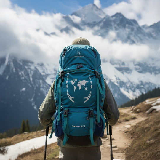 Buy Gokyo Kaza Elite Trekking Backpack 50+5 Lt - The Forest | Trekking Backpack at Gokyo Outdoor Clothing & Gear