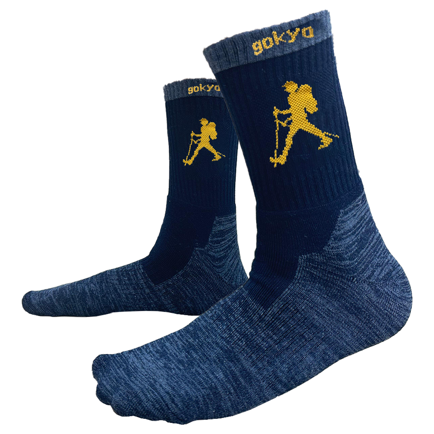 Buy Gokyo Kaza Trekking Socks Navy Blue UK 7 - 9 | Trekking Socks at Gokyo Outdoor Clothing & Gear
