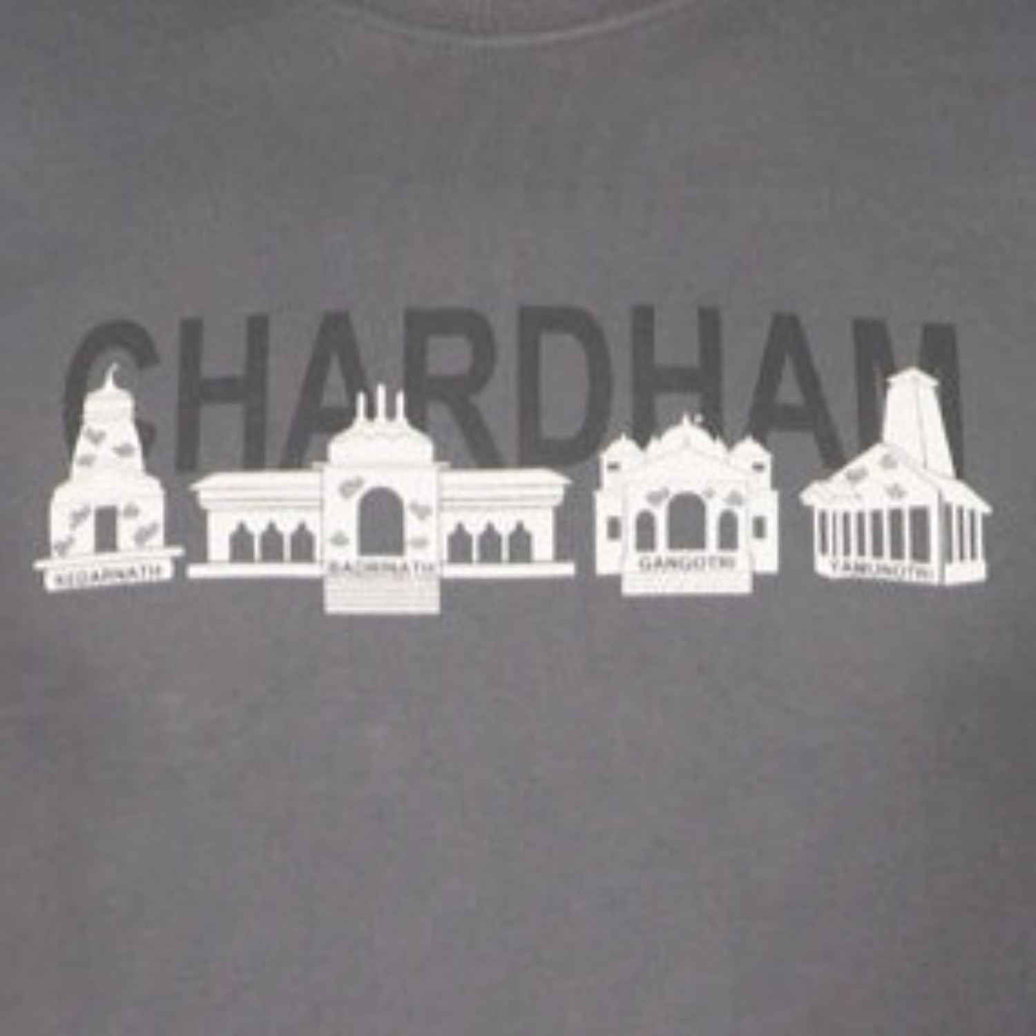 Buy Gokyo GOKYO Originals Char Dham Premium Cotton T-Shirt | Trekking & Hiking T-shirts at Gokyo Outdoor Clothing & Gear