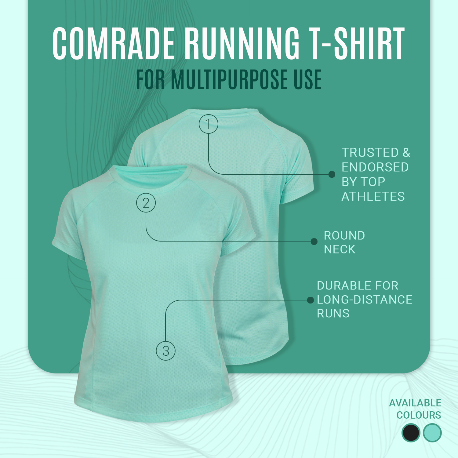 Buy Gokyo Comrade Running Tshirt - Women | Trekking & Hiking T-shirts at Gokyo Outdoor Clothing & Gear