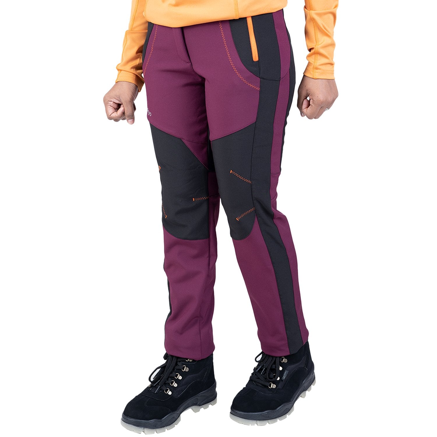 Buy Gokyo K2 Cold Weather Trekking & Outdoor Pants in Wine - Women | Trekking & Hiking Pants at Gokyo Outdoor Clothing & Gear