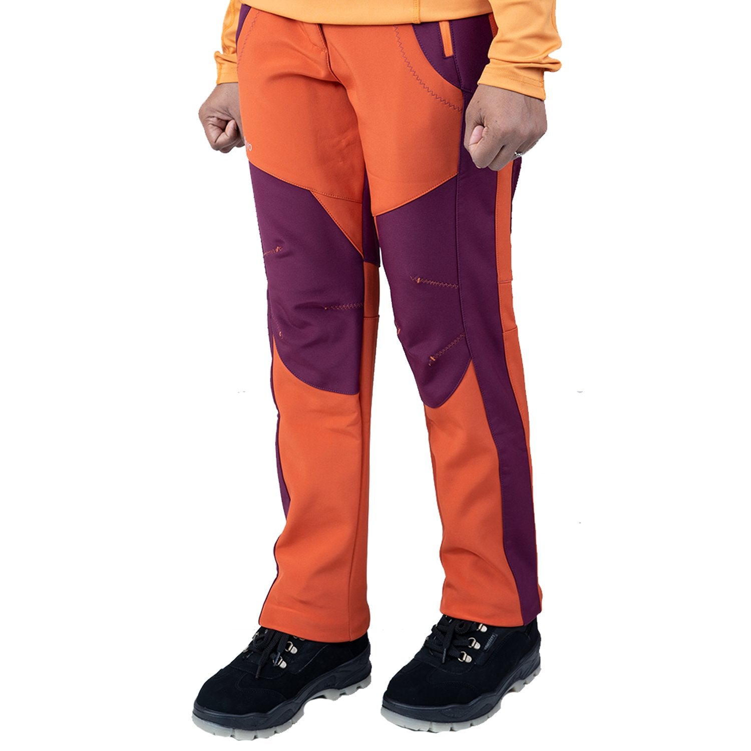 Buy Gokyo K2 Cold Weather Trekking & Outdoor Pants in Orange - Women | Trekking & Hiking Pants at Gokyo Outdoor Clothing & Gear