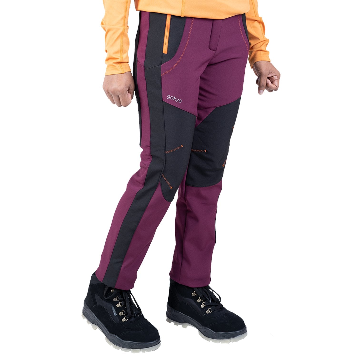Buy Gokyo K2 Cold Weather Trekking & Outdoor Pants in Wine - Women | Trekking & Hiking Pants at Gokyo Outdoor Clothing & Gear