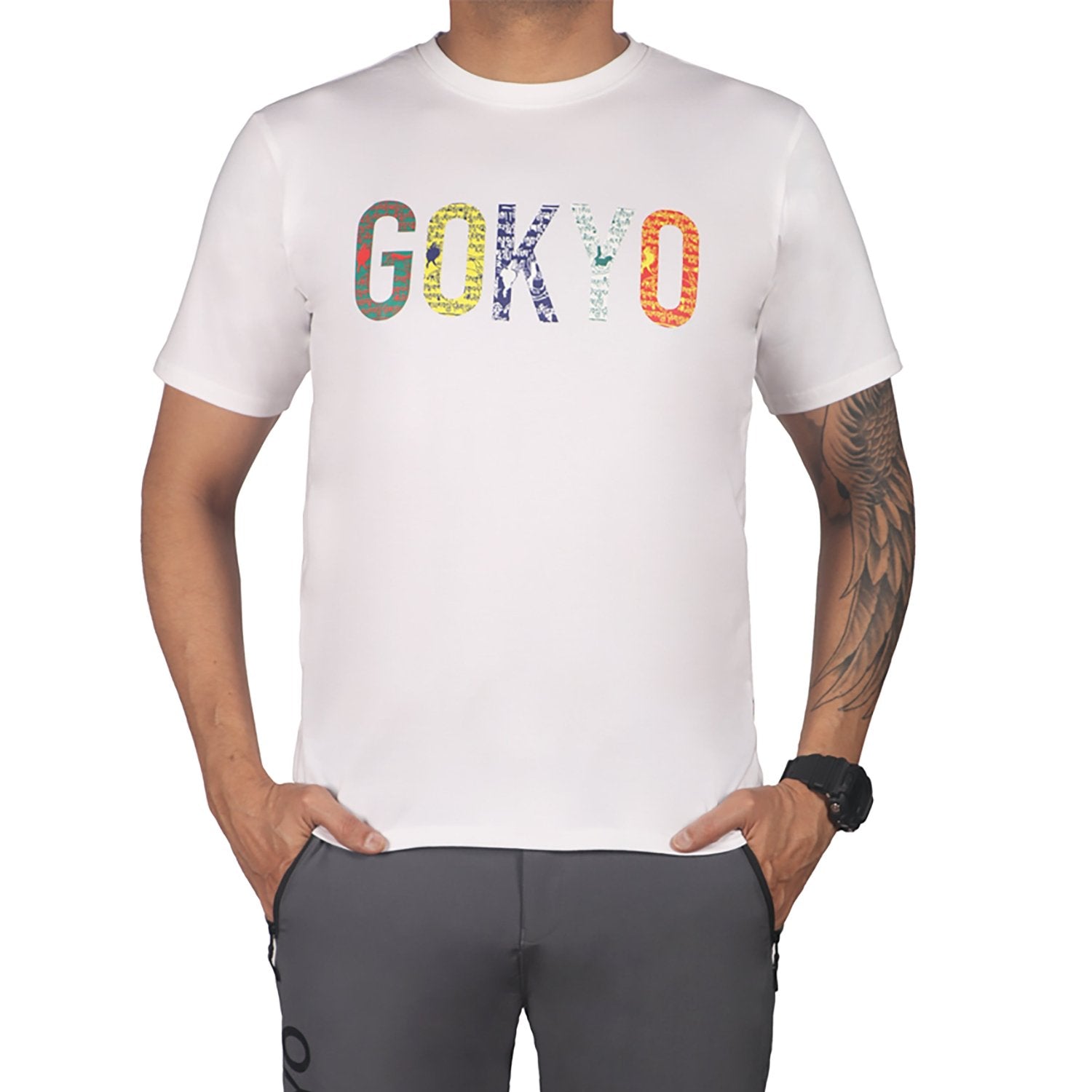Buy Gokyo Gokyo Originals Tshirt - Flag White | Trekking & Hiking T-shirts at Gokyo Outdoor Clothing & Gear