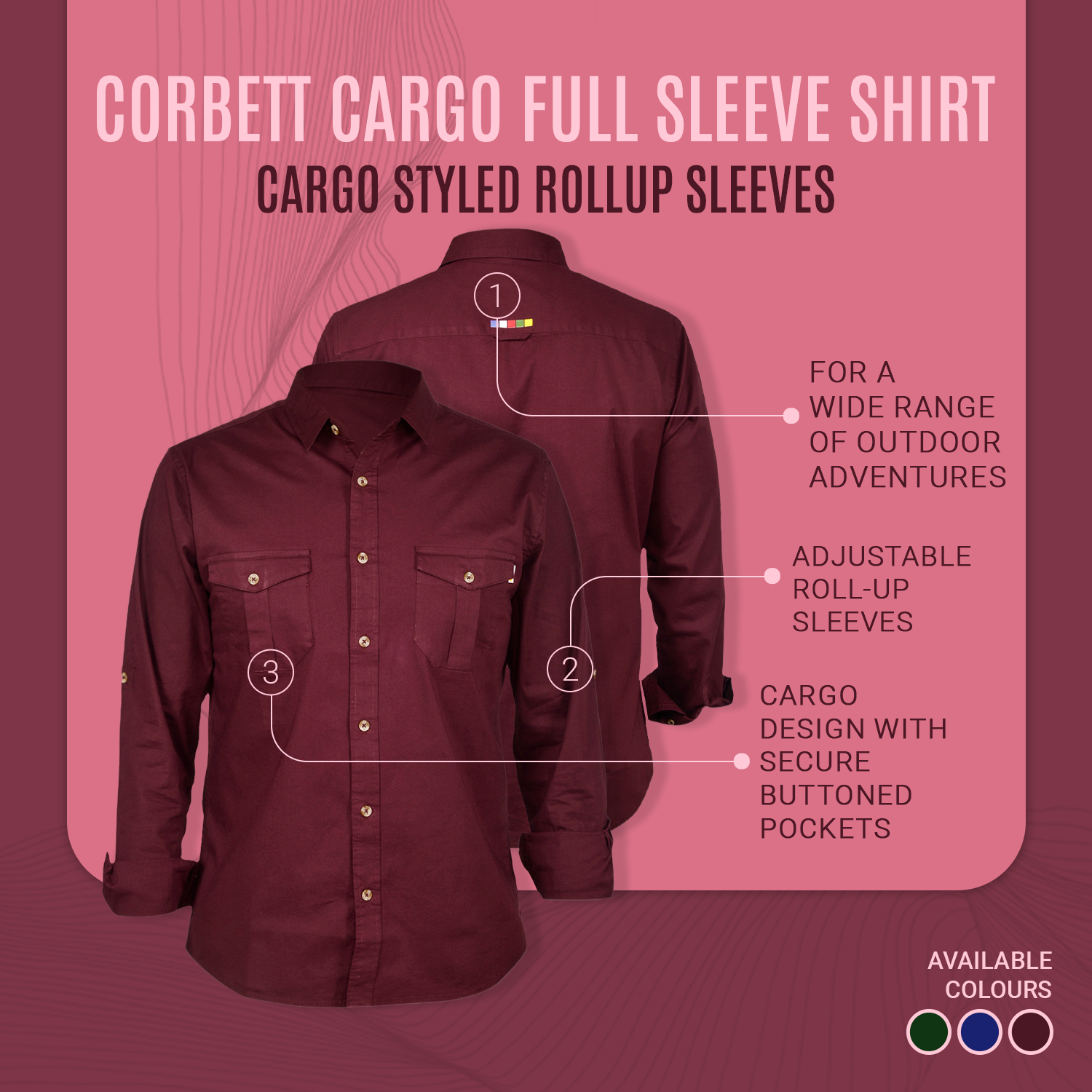 Buy Gokyo Corbett Cargo Full Sleeve Shirt | Shirts at Gokyo Outdoor Clothing & Gear
