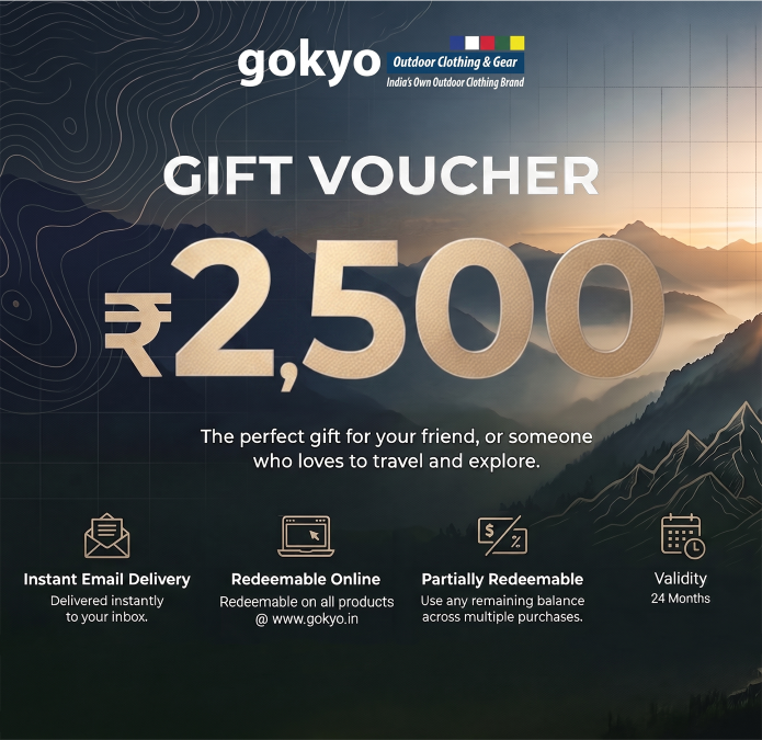 Buy Gokyo Gokyo Gift Card | at Gokyo Outdoor Clothing & Gear