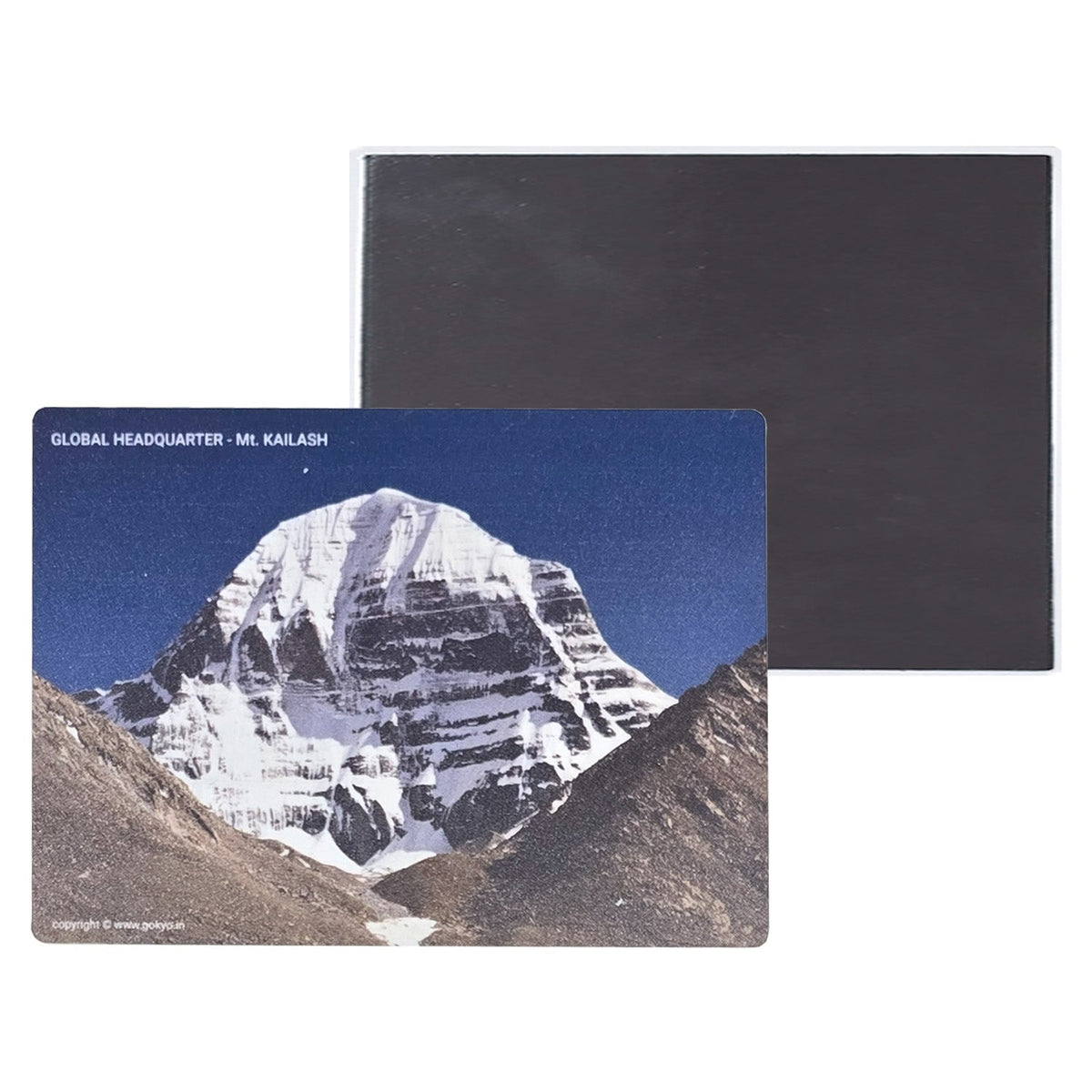 Buy Gokyo Global Headquarter – Mt. Kailash Magnet | Souvenirs at Gokyo Outdoor Clothing & Gear