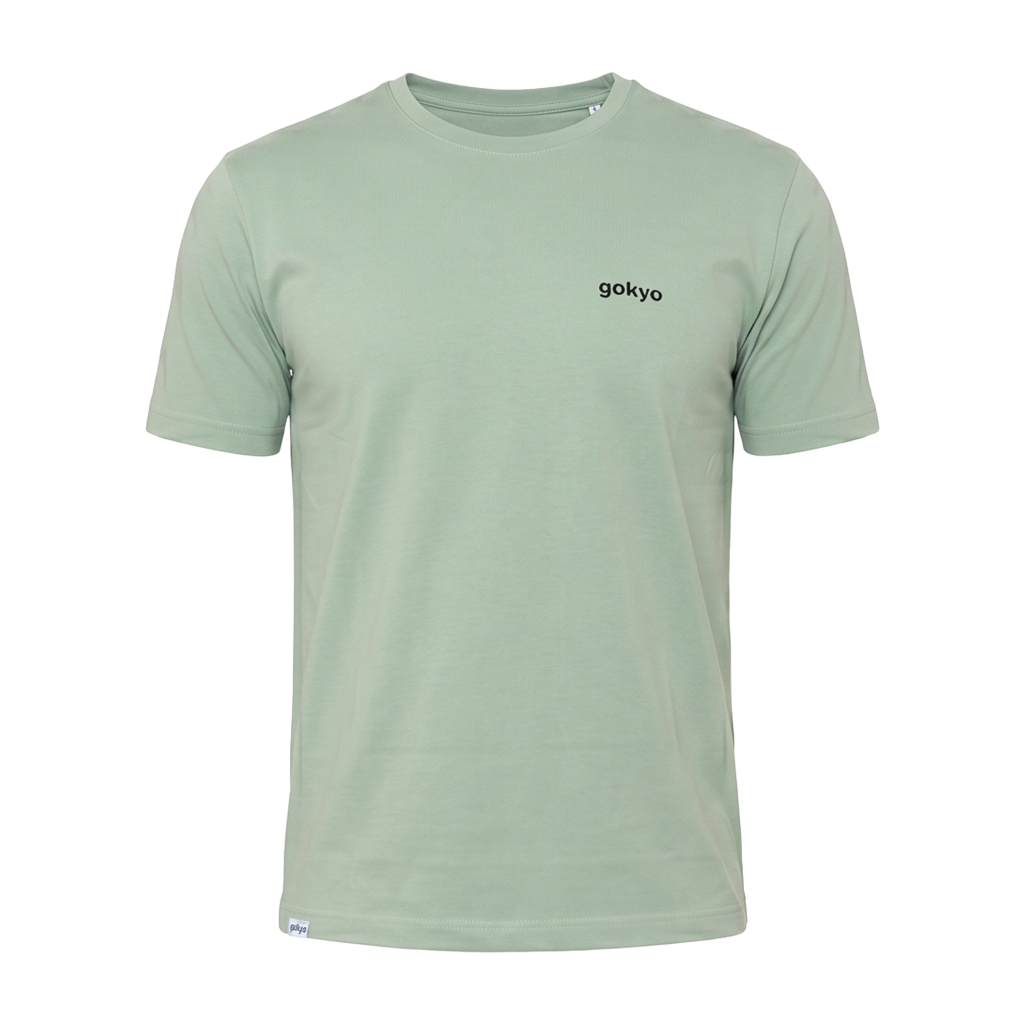 Buy Gokyo GOKYO Originals Bio-Washed Cotton Stretch T-Shirt Green | Trekking & Hiking T-shirts at Gokyo Outdoor Clothing & Gear