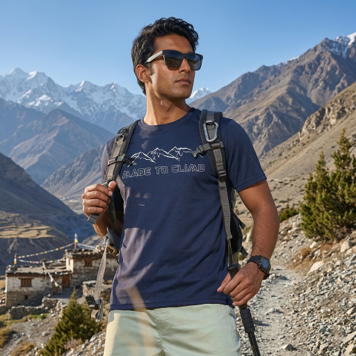 Buy Gokyo Gokyo Originals Tshirt - Made to Climb | Trekking & Hiking T-shirts at Gokyo Outdoor Clothing & Gear