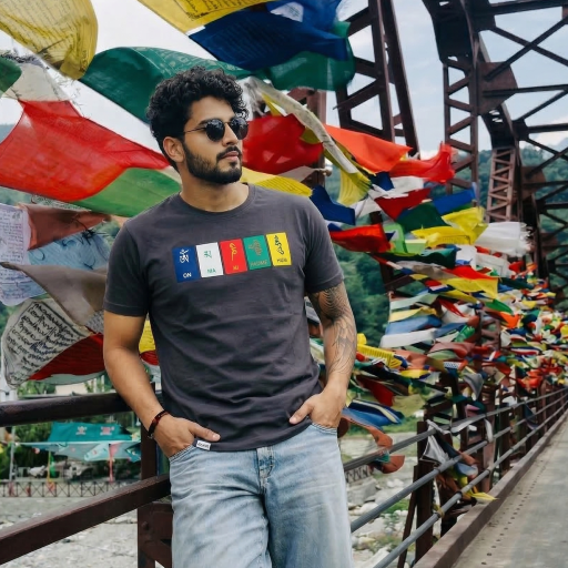 Buy Gokyo Gokyo Originals Tshirt - Om Mani Padme Hum | Trekking & Hiking T-shirts at Gokyo Outdoor Clothing & Gear