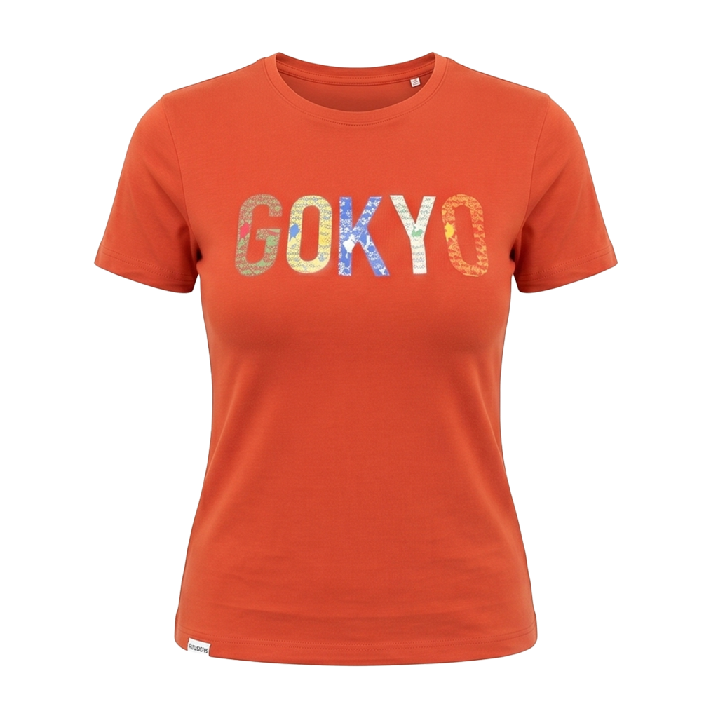 Buy Gokyo Gokyo Originals Tshirt - Flag - Women Orange | Trekking & Hiking T-shirts at Gokyo Outdoor Clothing & Gear