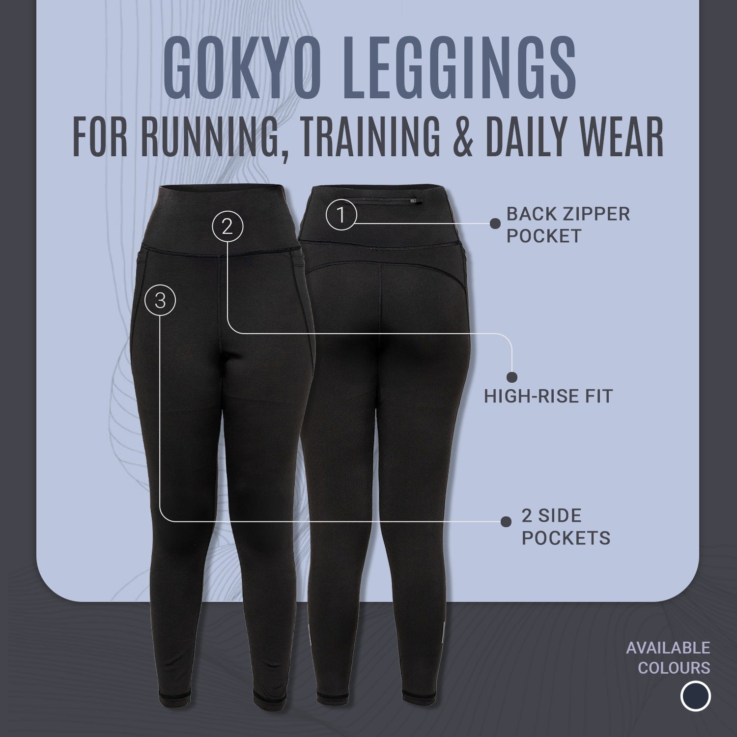 Buy Gokyo Gokyo Trail to Studio Leggings | Trekking & Hiking Pants at Gokyo Outdoor Clothing & Gear