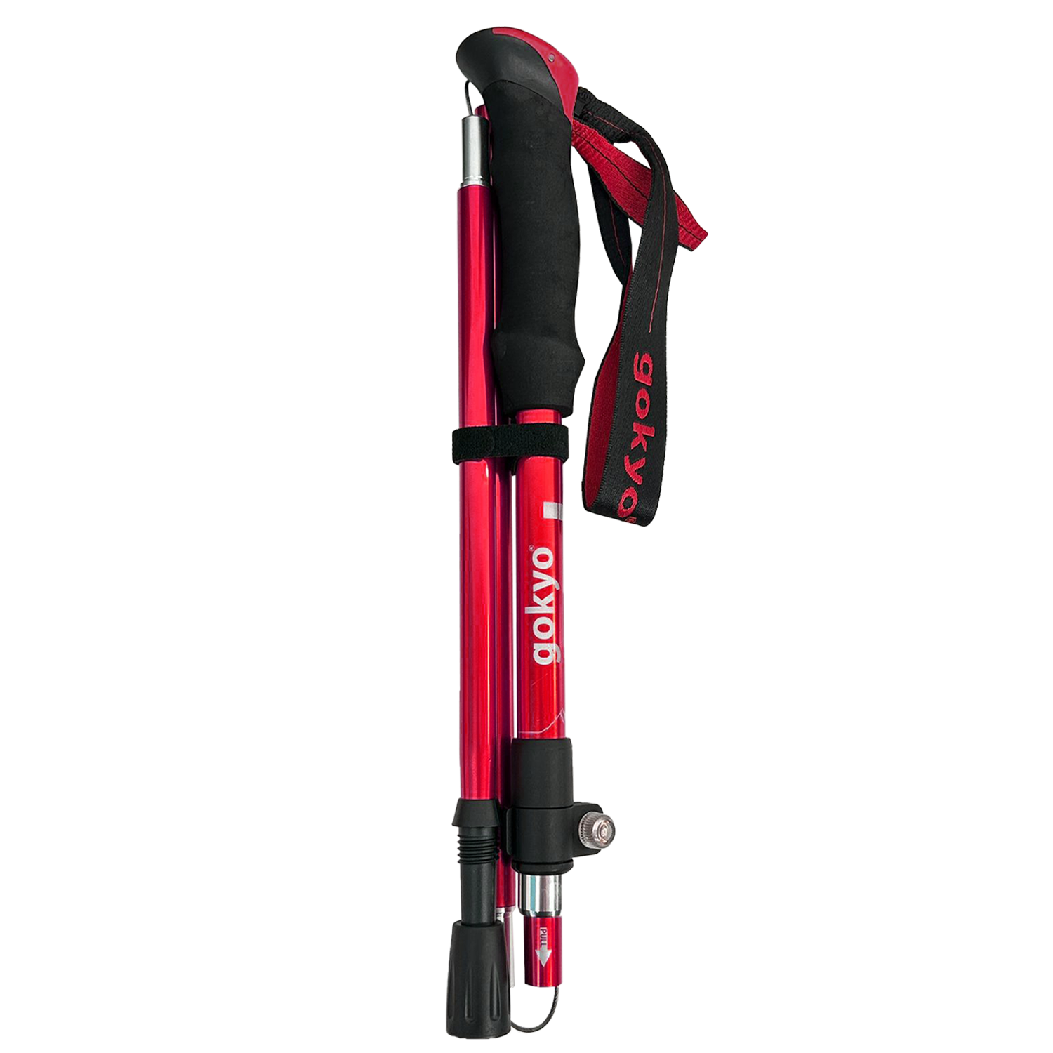 Buy Gokyo K2 Foldable Trekking Pole 33 Cms Red 1 pc | Trekking Pole at Gokyo Outdoor Clothing & Gear