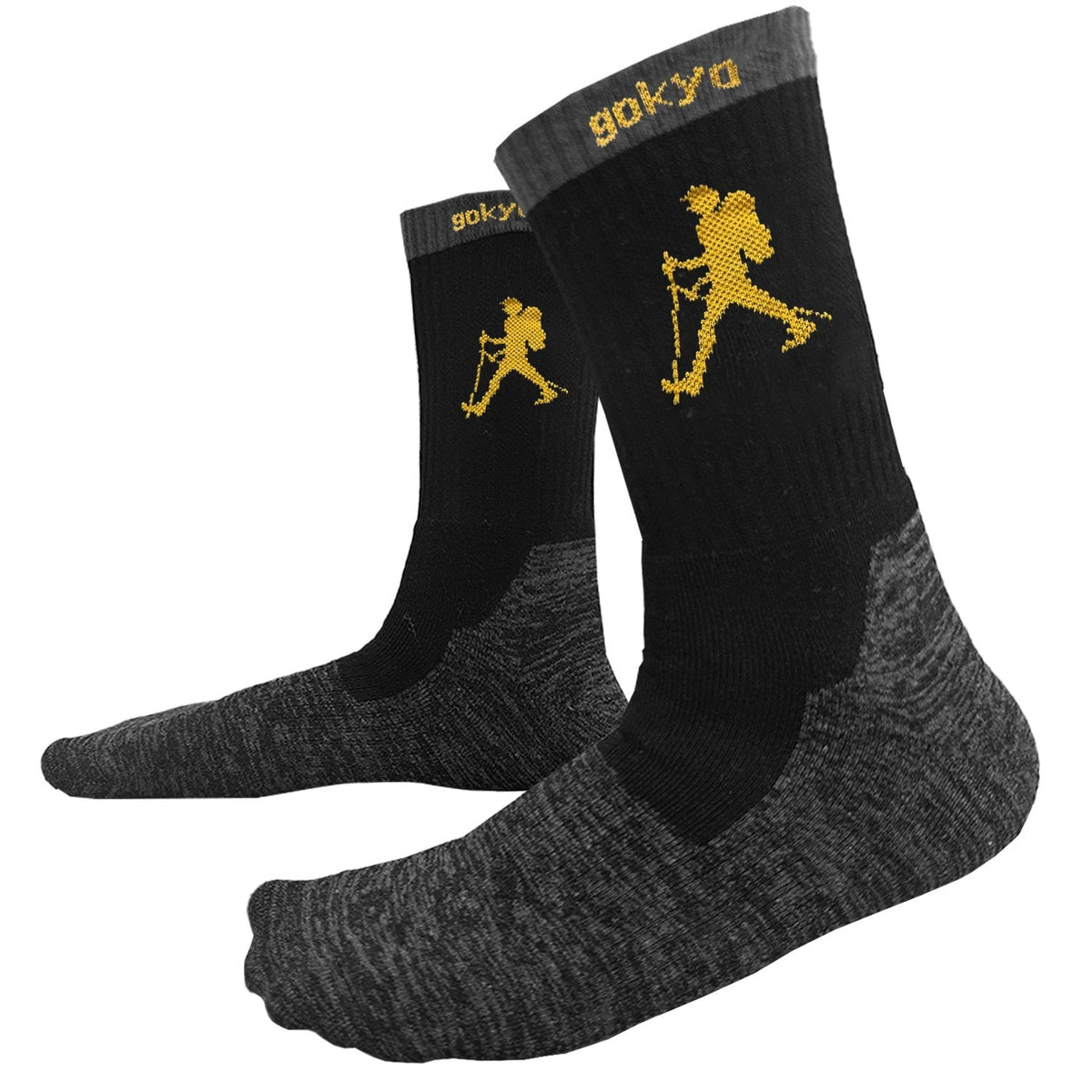Gokyo Kaza Cushioned Trekking Socks – 0°C to 20°C in grey - image 1