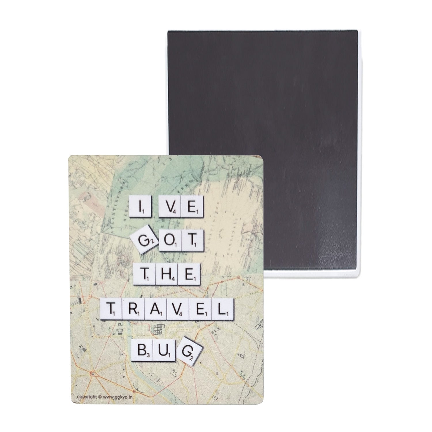 Buy Gokyo I’ve Got the Travel Bug - Magnet 8.6 cm x 6.6 cm | Souvenirs at Gokyo Outdoor Clothing & Gear