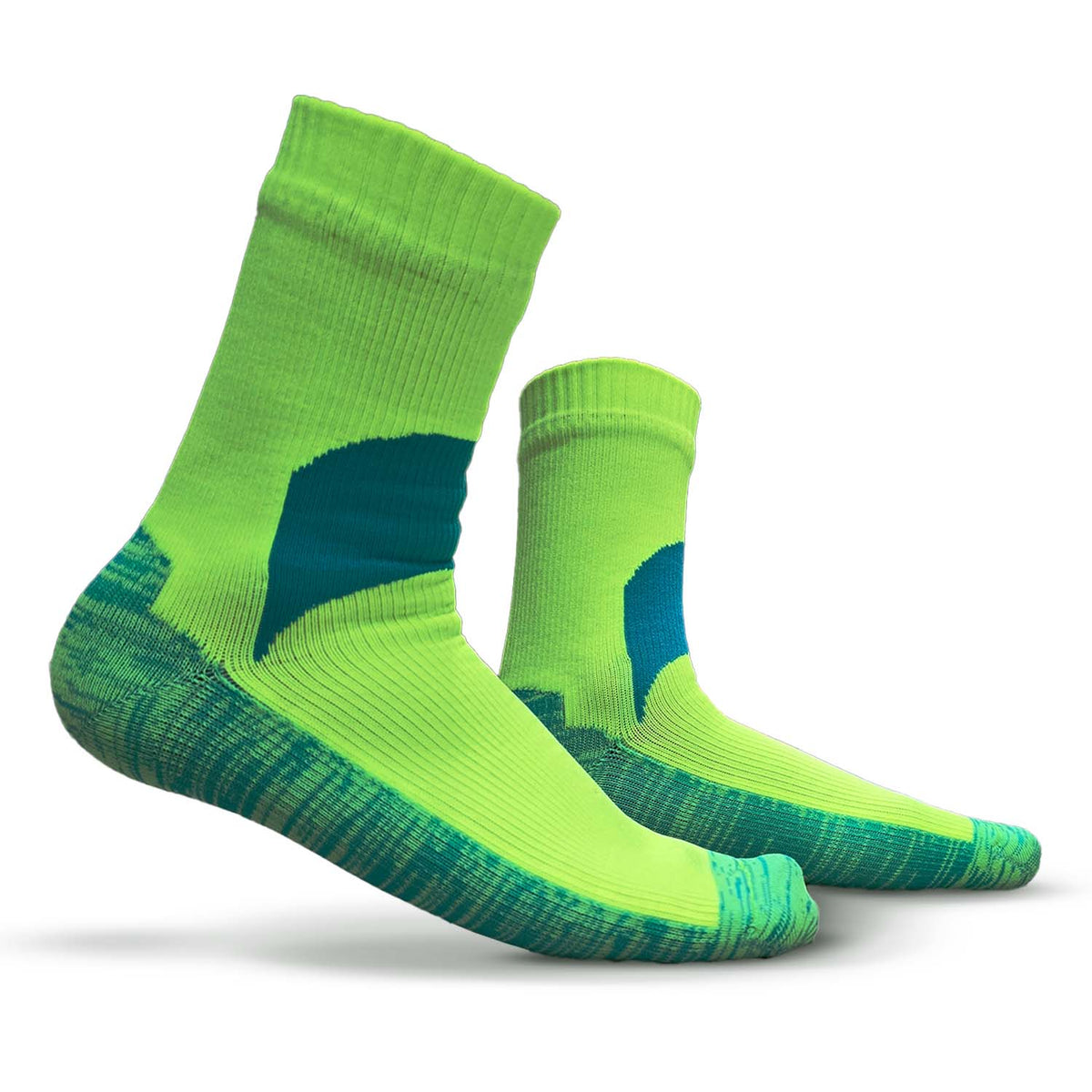Gokyo K2 100% Waterproof Breathable Trekking Socks in green - image 1