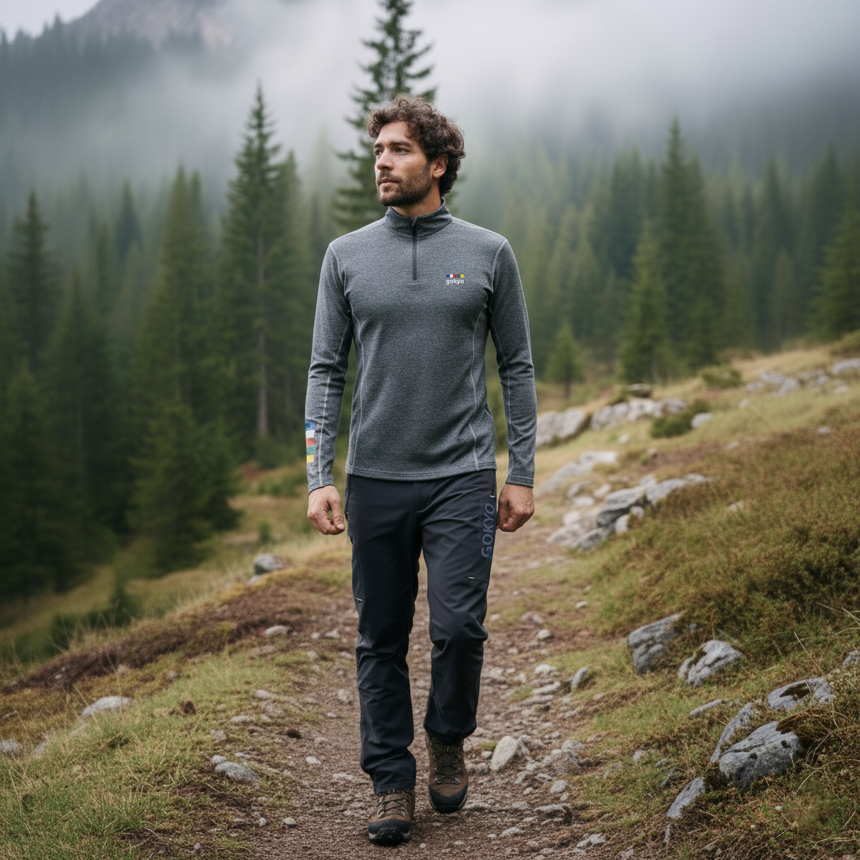 Buy Gokyo K2 Melange Trekking Tshirt | Trekking & Hiking T-shirts at Gokyo Outdoor Clothing & Gear