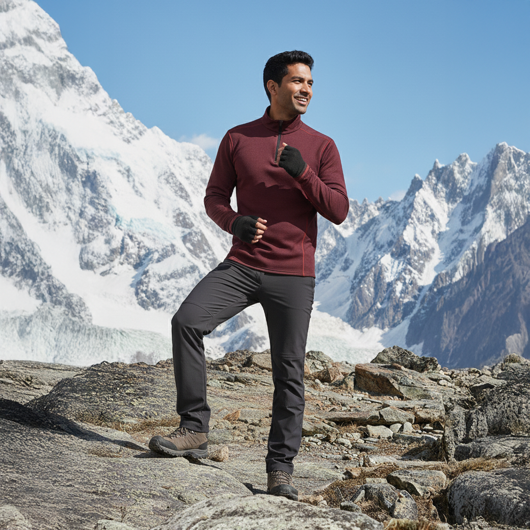 Buy Gokyo K2 Cold Weather Trekking & Outdoor T-Shirt | Trekking & Hiking T-shirts at Gokyo Outdoor Clothing & Gear