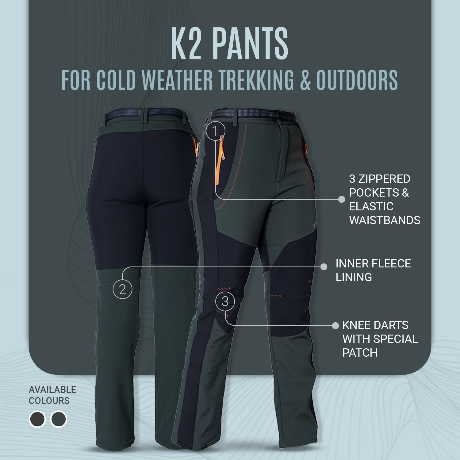 Buy Gokyo K2 Cold Weather Trekking & Travel Pants - Women | Trekking & Hiking Pants at Gokyo Outdoor Clothing & Gear