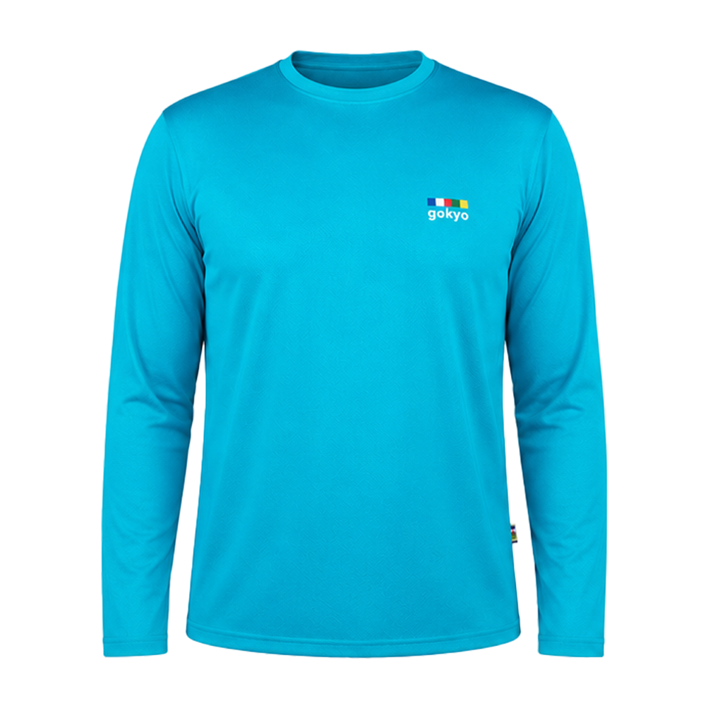 Buy Gokyo Kalimpong Ultralight Quick-Dry Outdoor T-Shirt Blue | Trekking & Hiking T-shirts at Gokyo Outdoor Clothing & Gear
