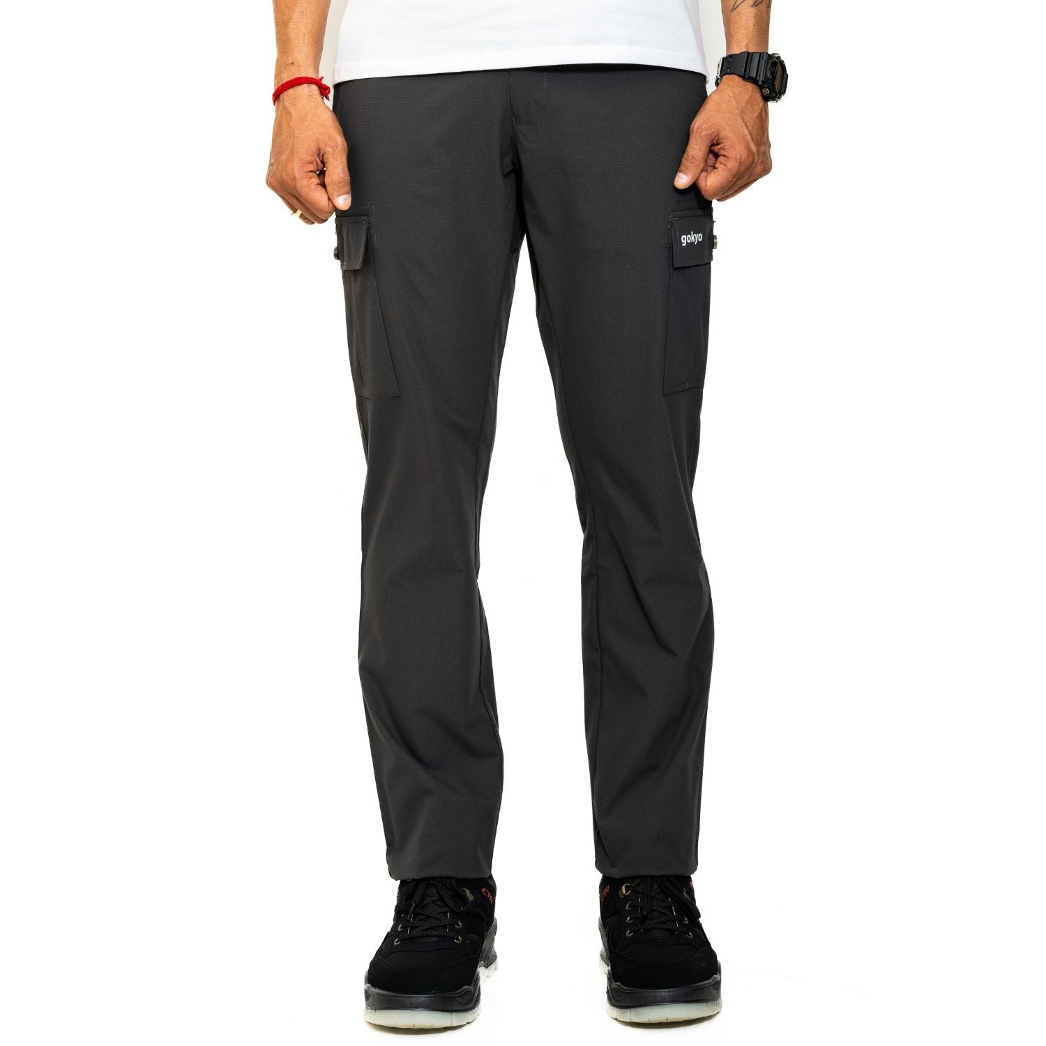 Buy Gokyo Kalimpong Dry Fit Cargo Hiking Pants Grey | Mens Trekking & Hiking Pants at Gokyo Outdoor Clothing & Gear