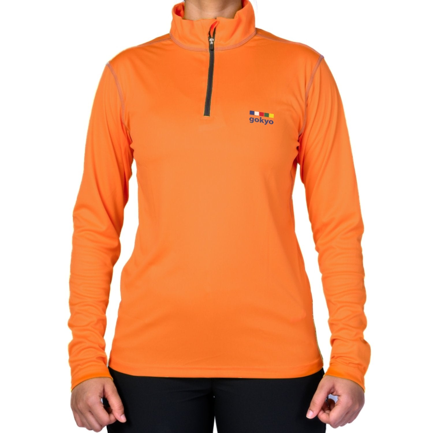 Buy Gokyo Kalimpong Hiking Tshirt- Women Orange | Trekking & Hiking T-shirts at Gokyo Outdoor Clothing & Gear