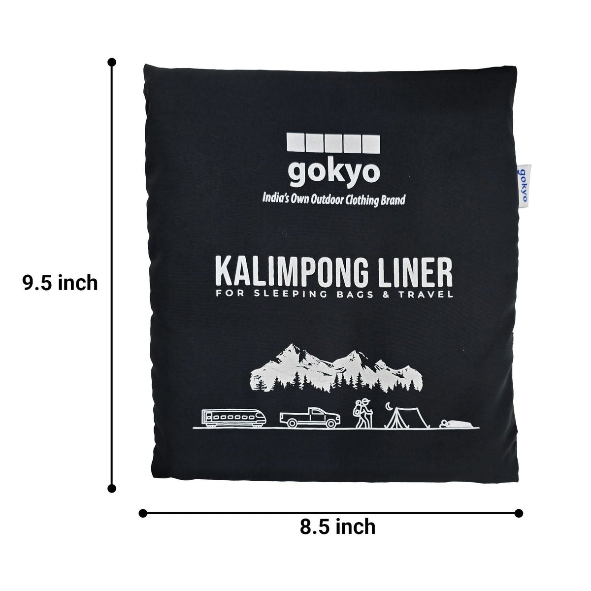Buy Gokyo Kalimpong Liner - Inside Sleeping Bag Insulation & Travel Hygiene Layer | Sleeping Bags & Liners at Gokyo Outdoor Clothing & Gear