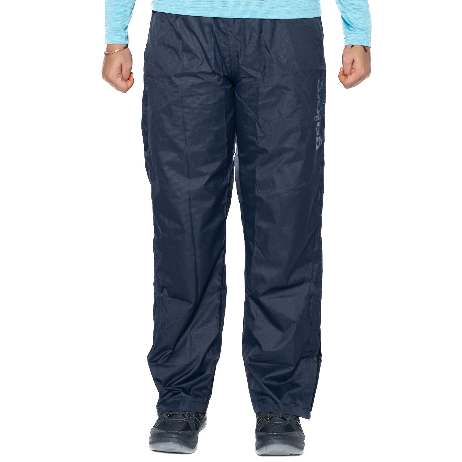 Buy Gokyo Kalimpong Rain Pants - Waterproof, Breathable & Seam Taped - Women Navy | Trekking & Hiking Pants at Gokyo Outdoor Clothing & Gear