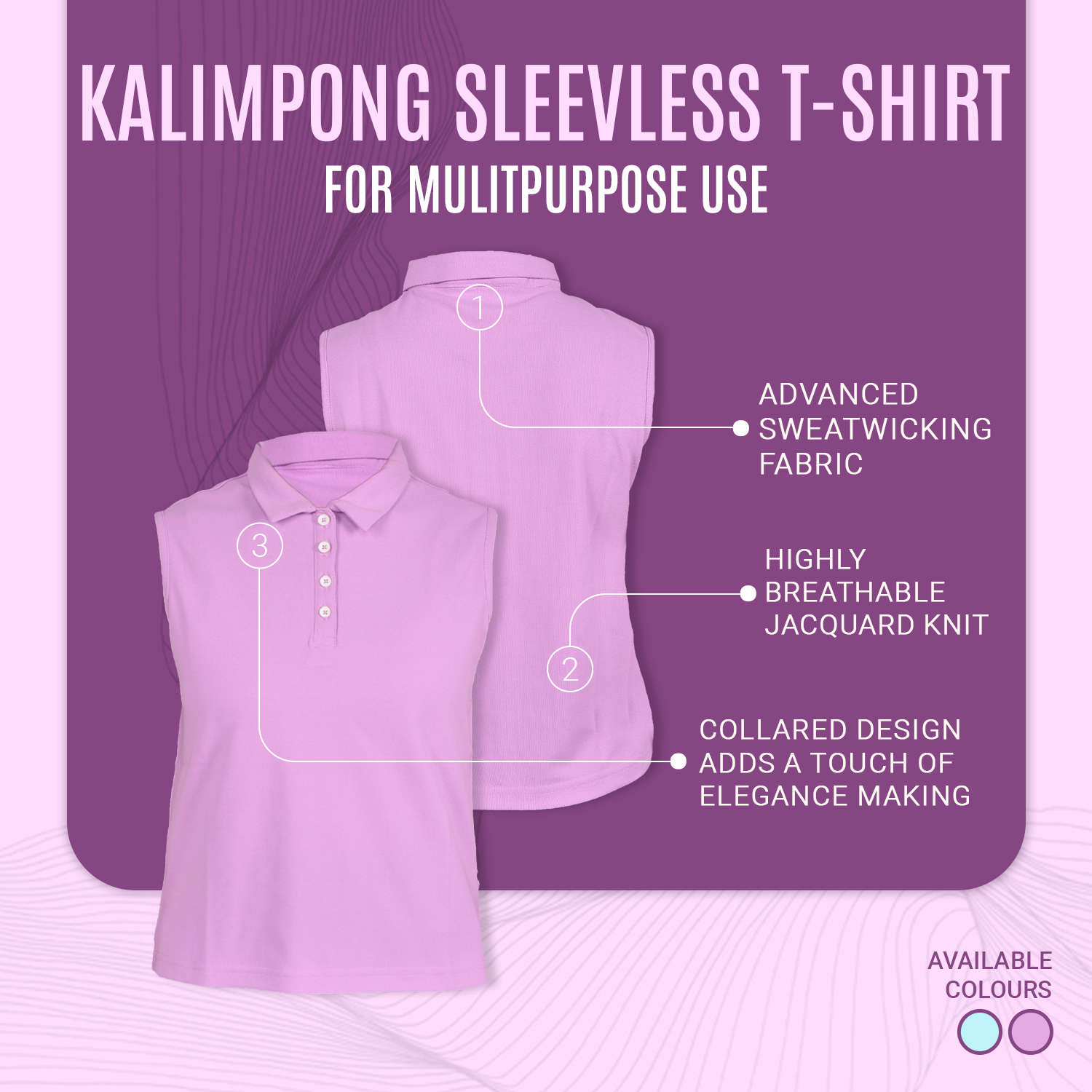 Buy Gokyo Kalimpong Womens Sleevless Tshirt - Women | Trekking & Hiking T-shirts at Gokyo Outdoor Clothing & Gear