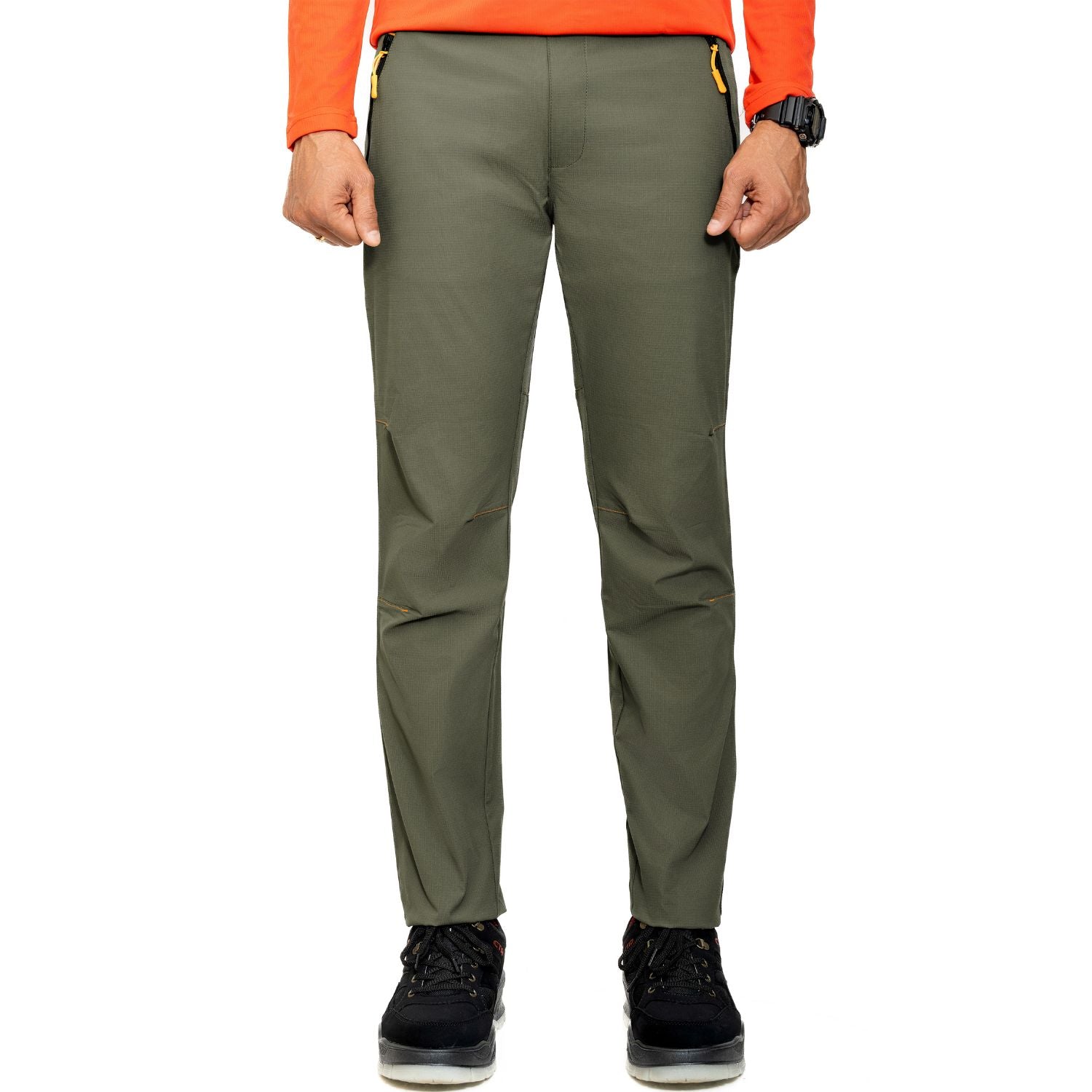 Buy Gokyo Kalimpong Trekking Pants Ultralight Stretch - Ripstop Khaki | Mens Trekking & Hiking Pants at Gokyo Outdoor Clothing & Gear