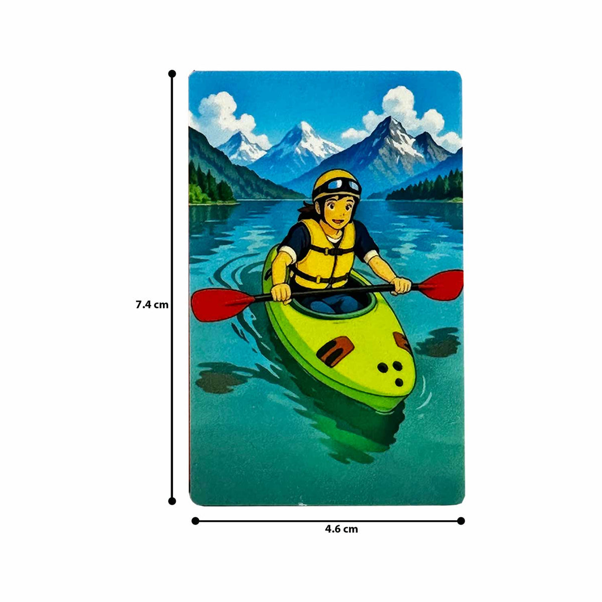 Buy Gokyo Kayak Magnet Female | Souvenirs at Gokyo Outdoor Clothing & Gear