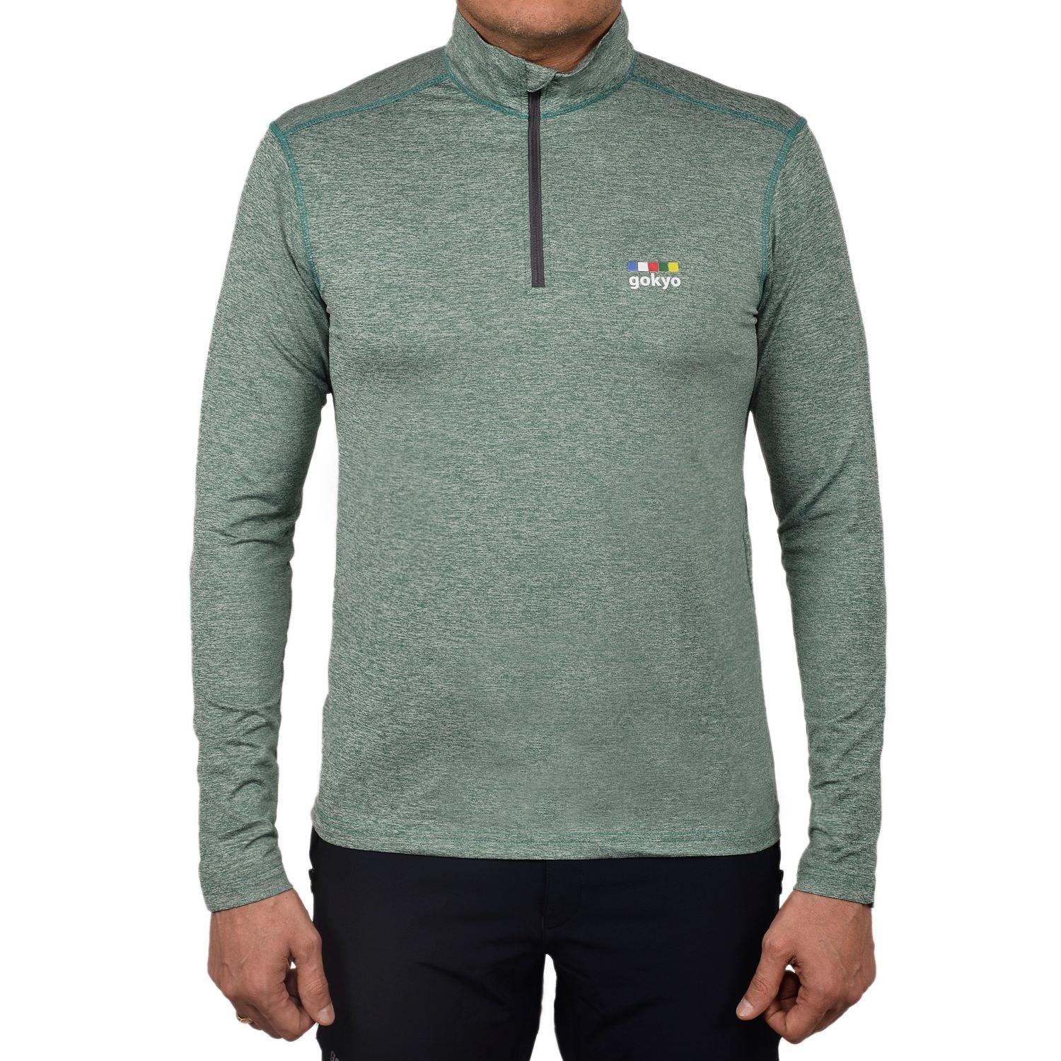 Buy Gokyo Kaza All Season Outdoor & Trekking Tshirt Dark Green | Trekking & Hiking T-shirts at Gokyo Outdoor Clothing & Gear