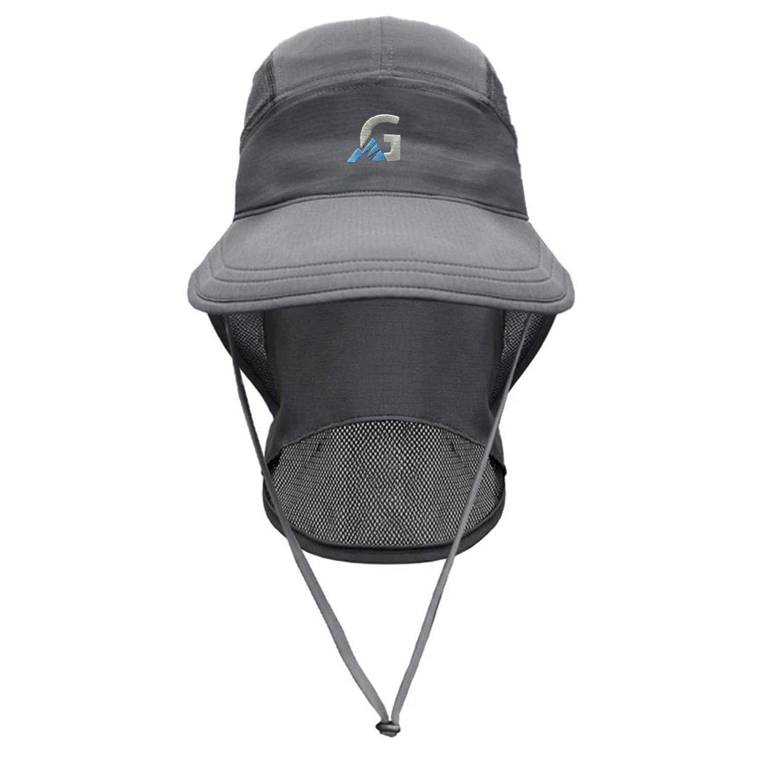 Buy Gokyo Kaza Sun Cap with Neck Cover Grey | Hats at Gokyo Outdoor Clothing & Gear