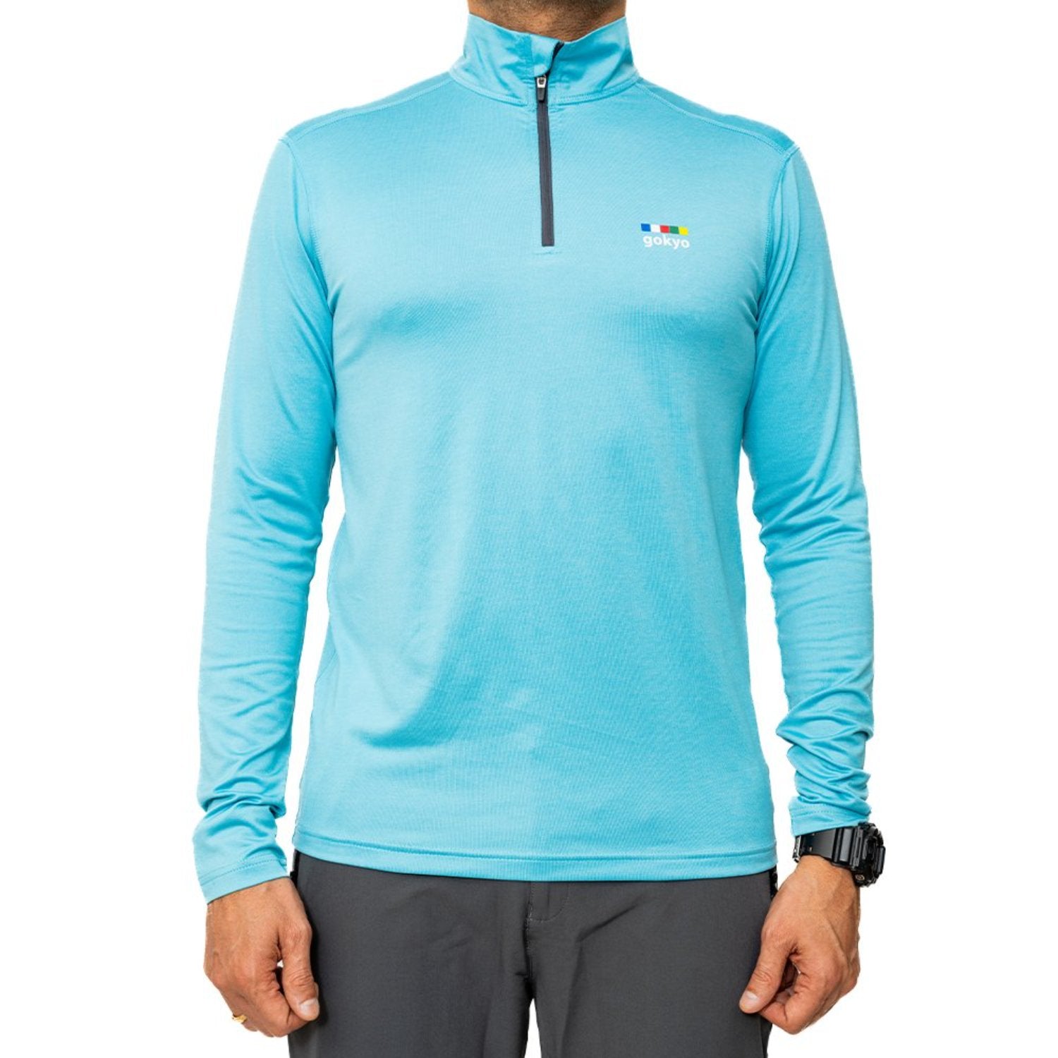 Buy Gokyo Kaza All Season Outdoor & Trekking Tshirt Blue | Trekking & Hiking T-shirts at Gokyo Outdoor Clothing & Gear